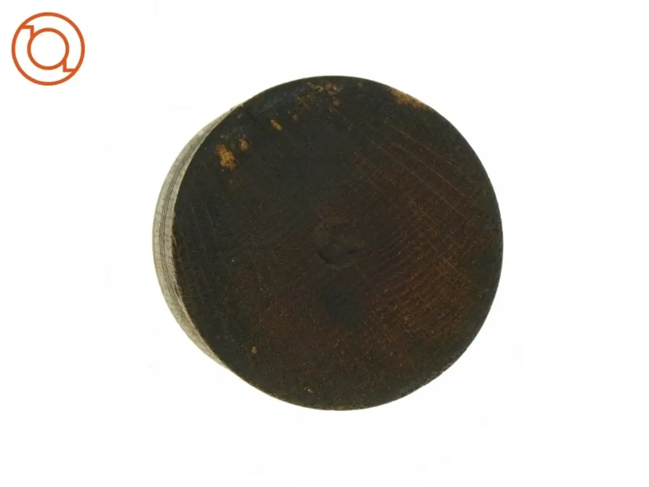 Billede 3 - Antik Træ Vase Lysestage (str. 21 x 10 cm)