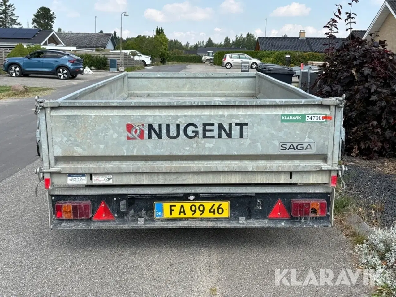 Billede 11 - Tip trailer  til personbiler Nugent KFG35