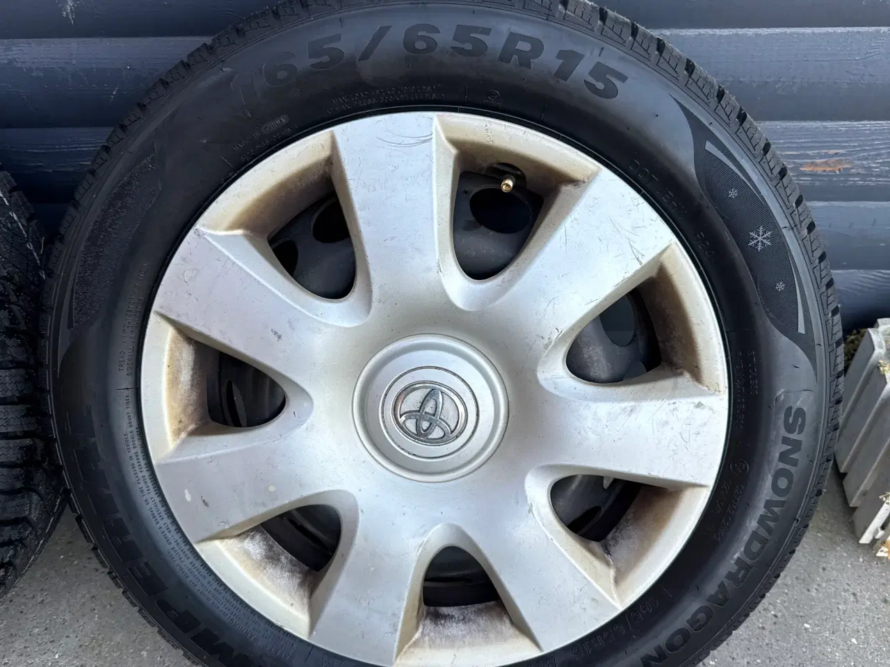 Billede 5 - 15" 4x100 stålfælge med nye Imperial vinterdæk