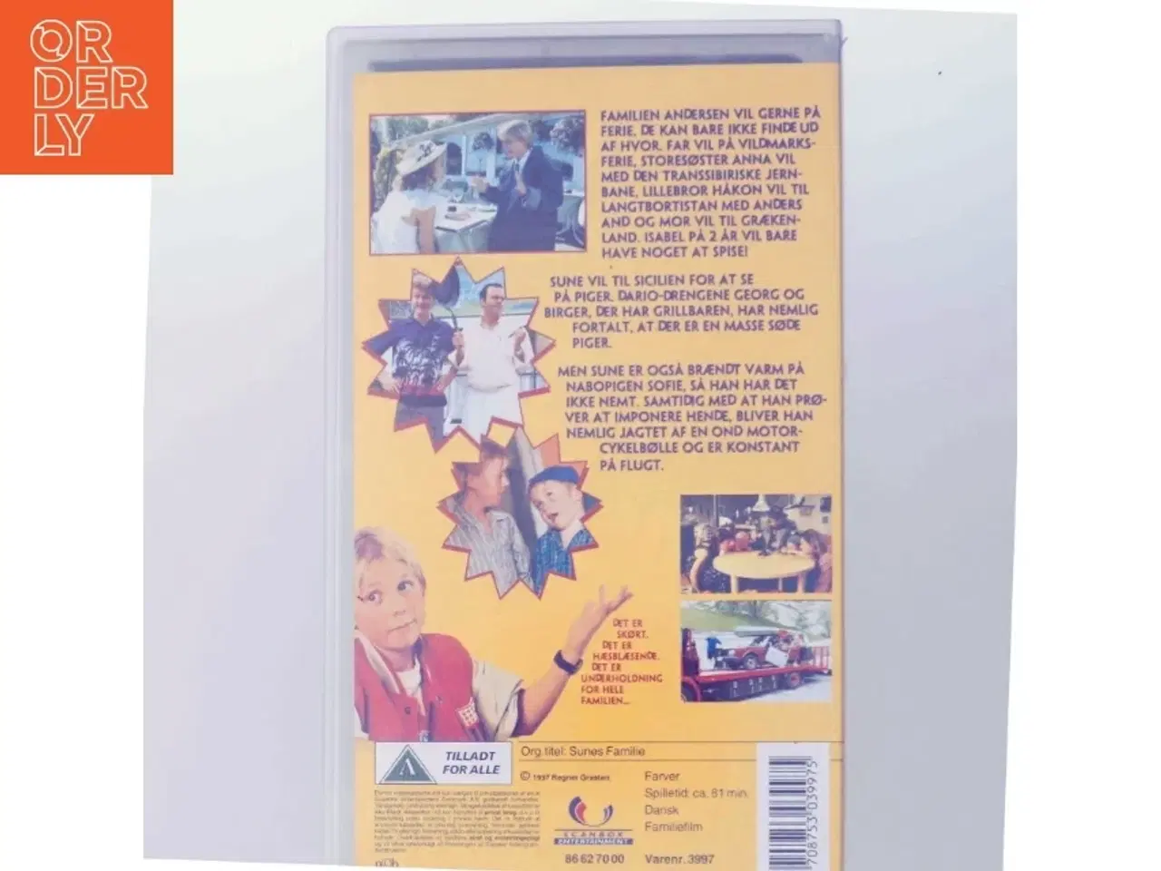 Billede 3 - Sunes Familie VHS fra Scanbox