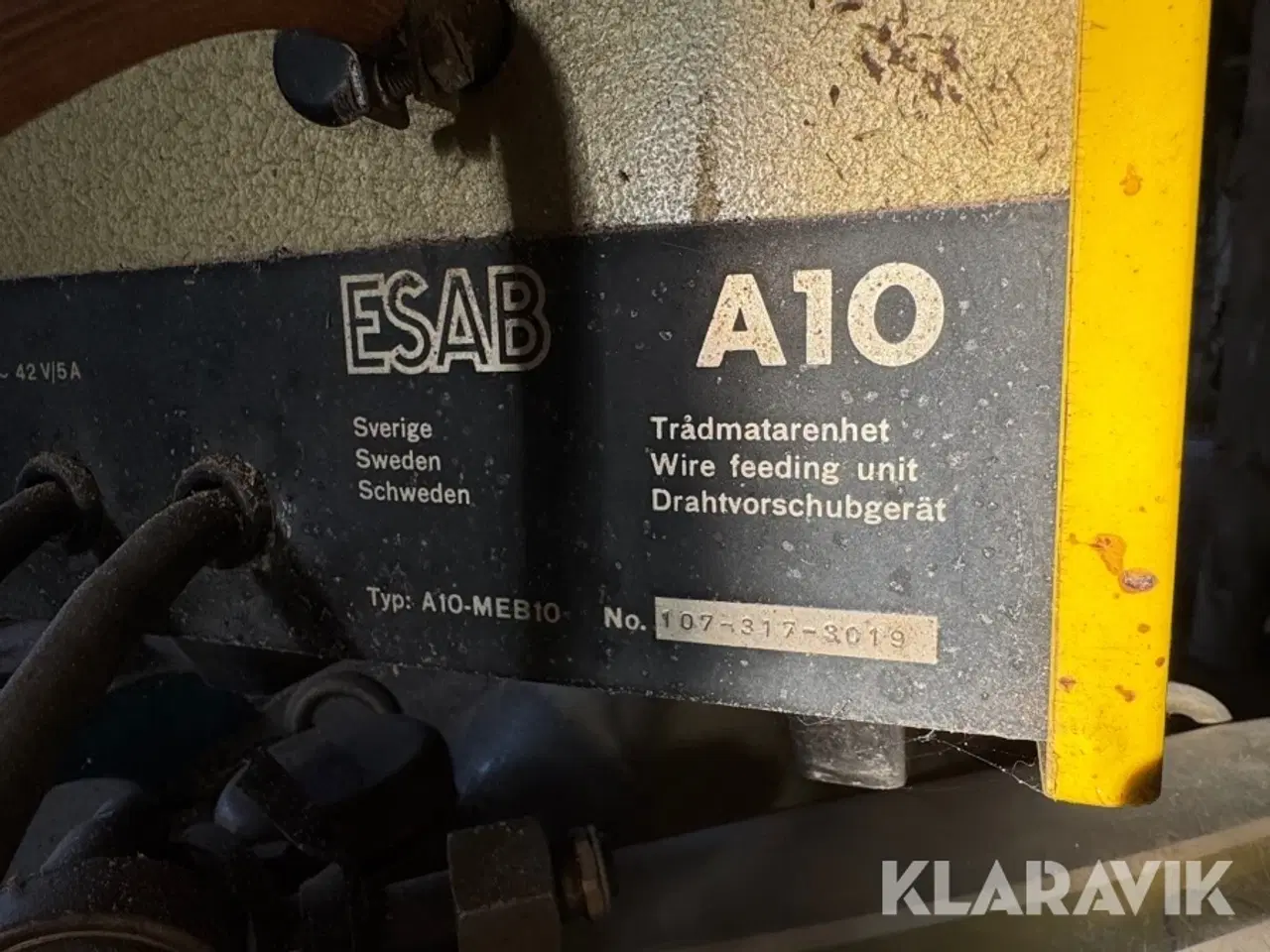 Billede 5 - Svejsemaskine ESAB A 10-LDA 150