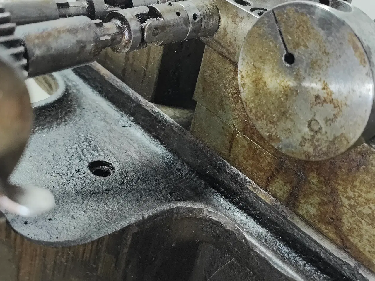 Billede 5 - ANTIK GEVINDRULLEMASKINE TIL EGER, SAMLEROBJEKT 