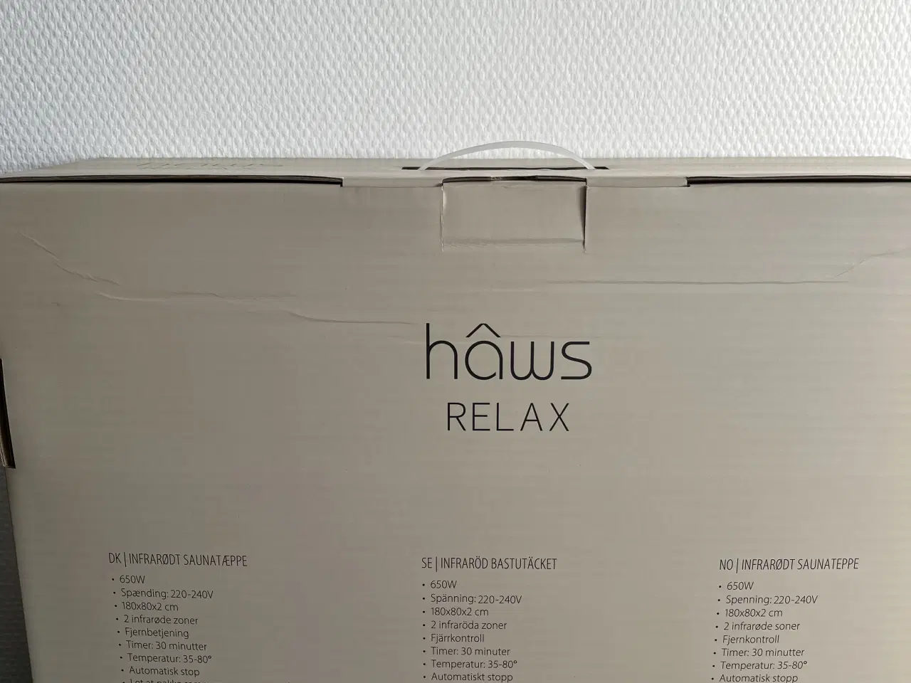 Billede 2 - Saunatæppe Haws relax