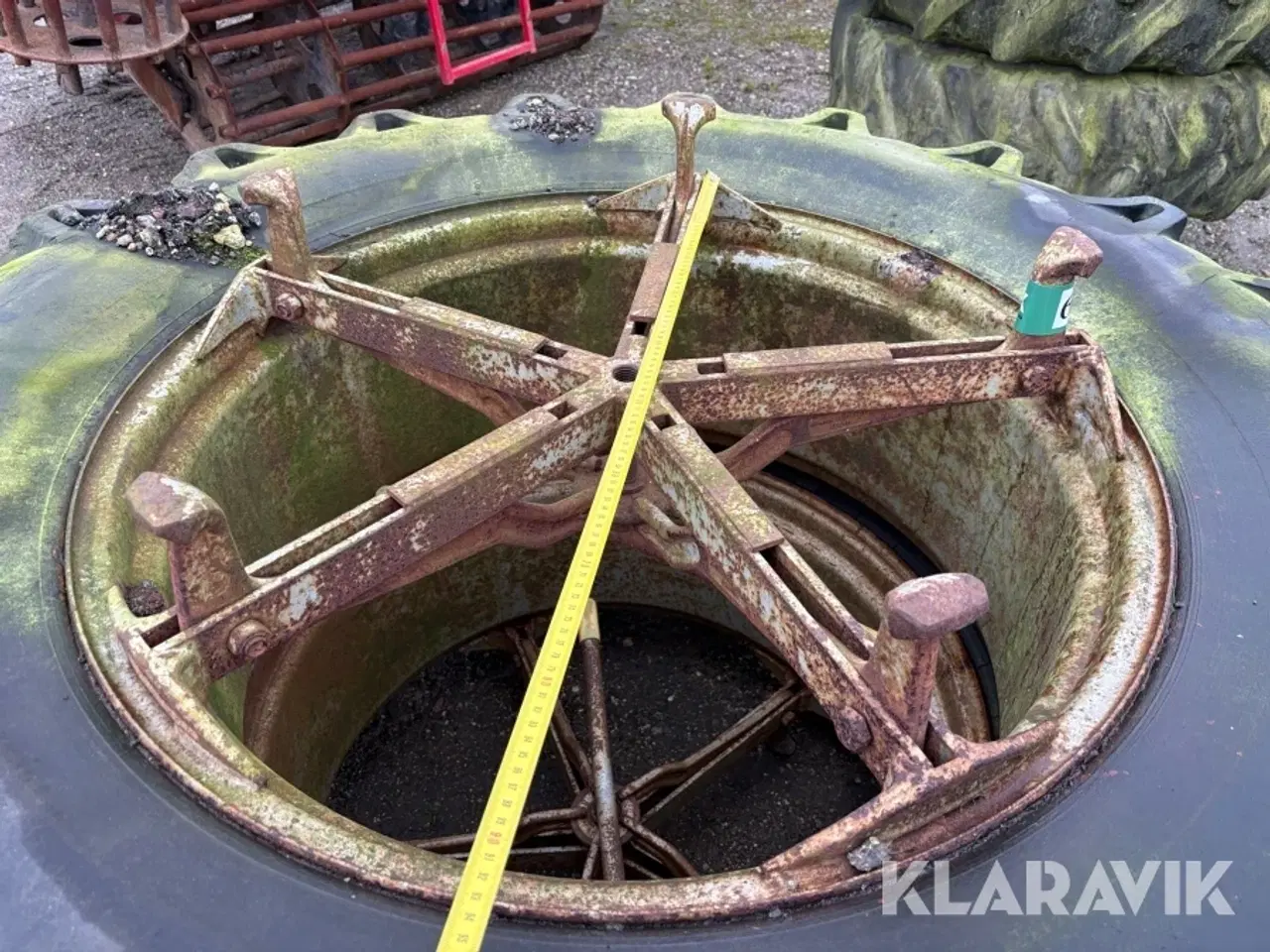 Billede 3 - Tvillingehjul Ukendt 15-34 2 styk