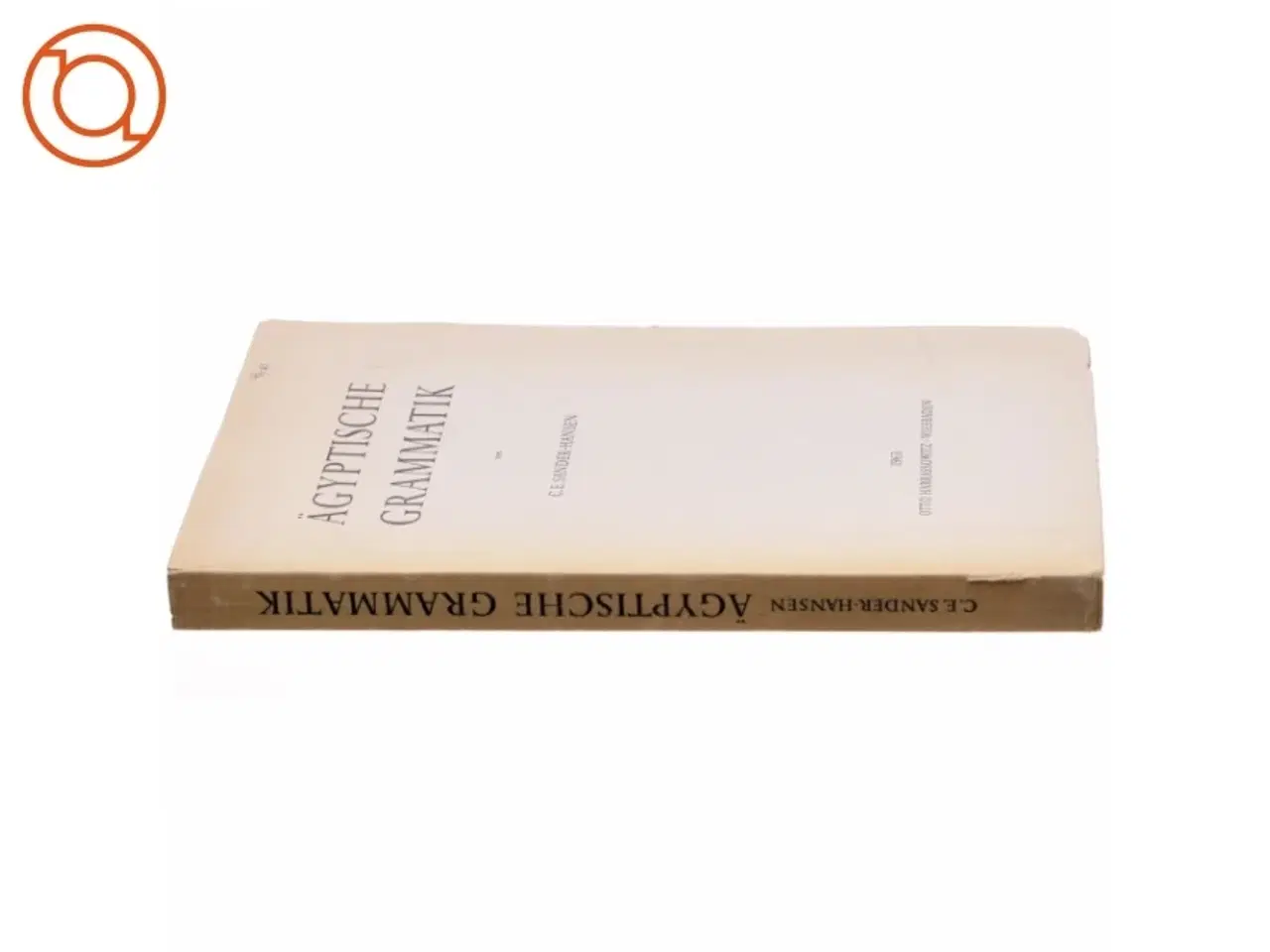 Billede 2 - &#196;gyptische Grammatik af C.E. Sander-Hansen (bog)