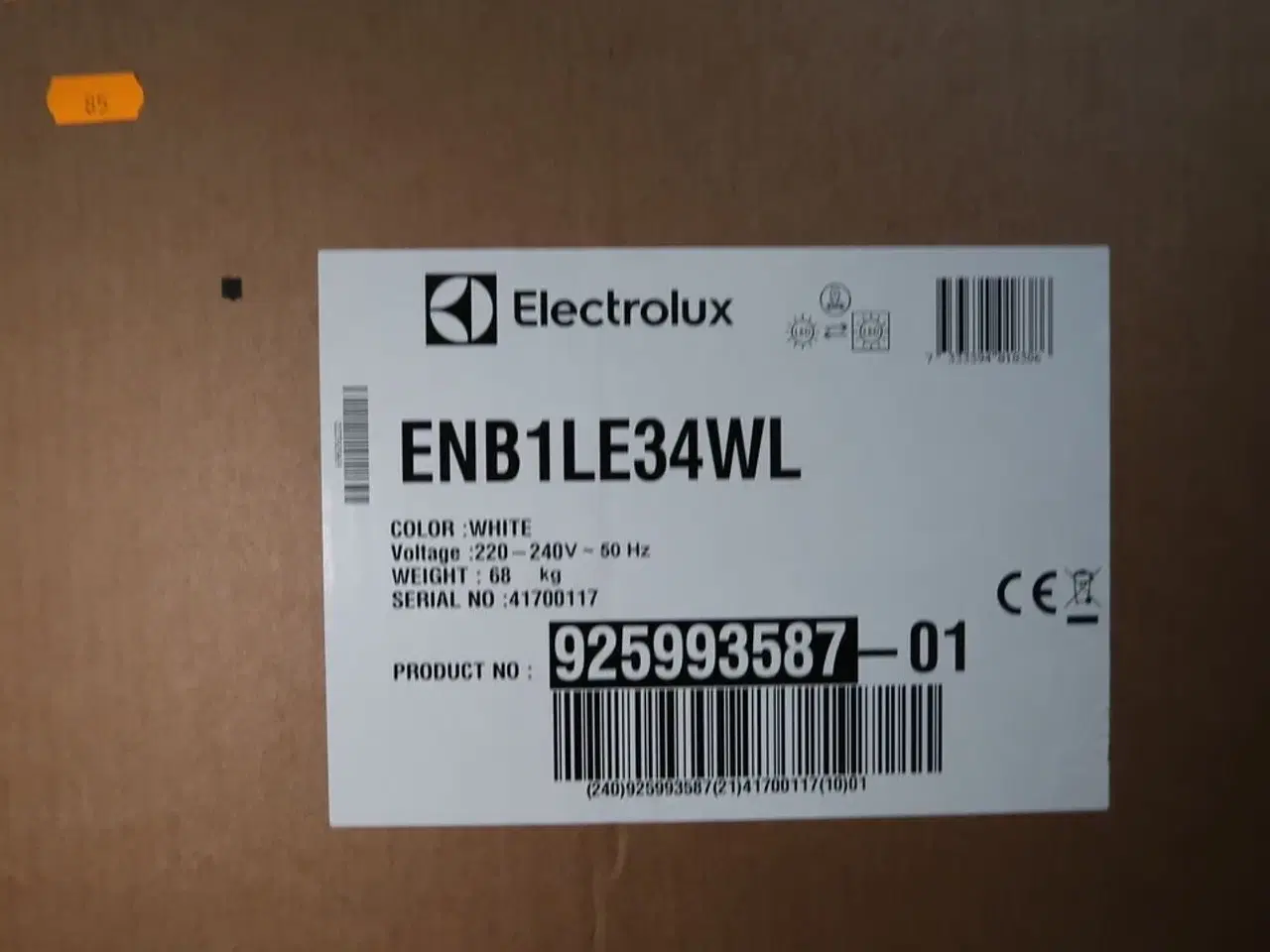 Billede 2 - Køle/fryseskab ELECTROLUX ENB1LE34WL