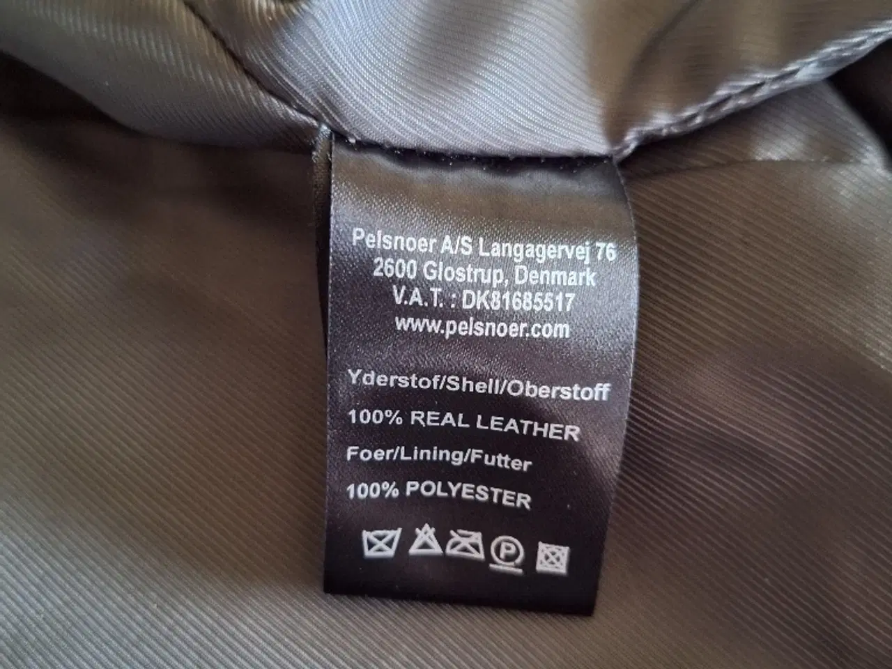 Billede 3 - CKN Danish real leather jakke grå størrelse L