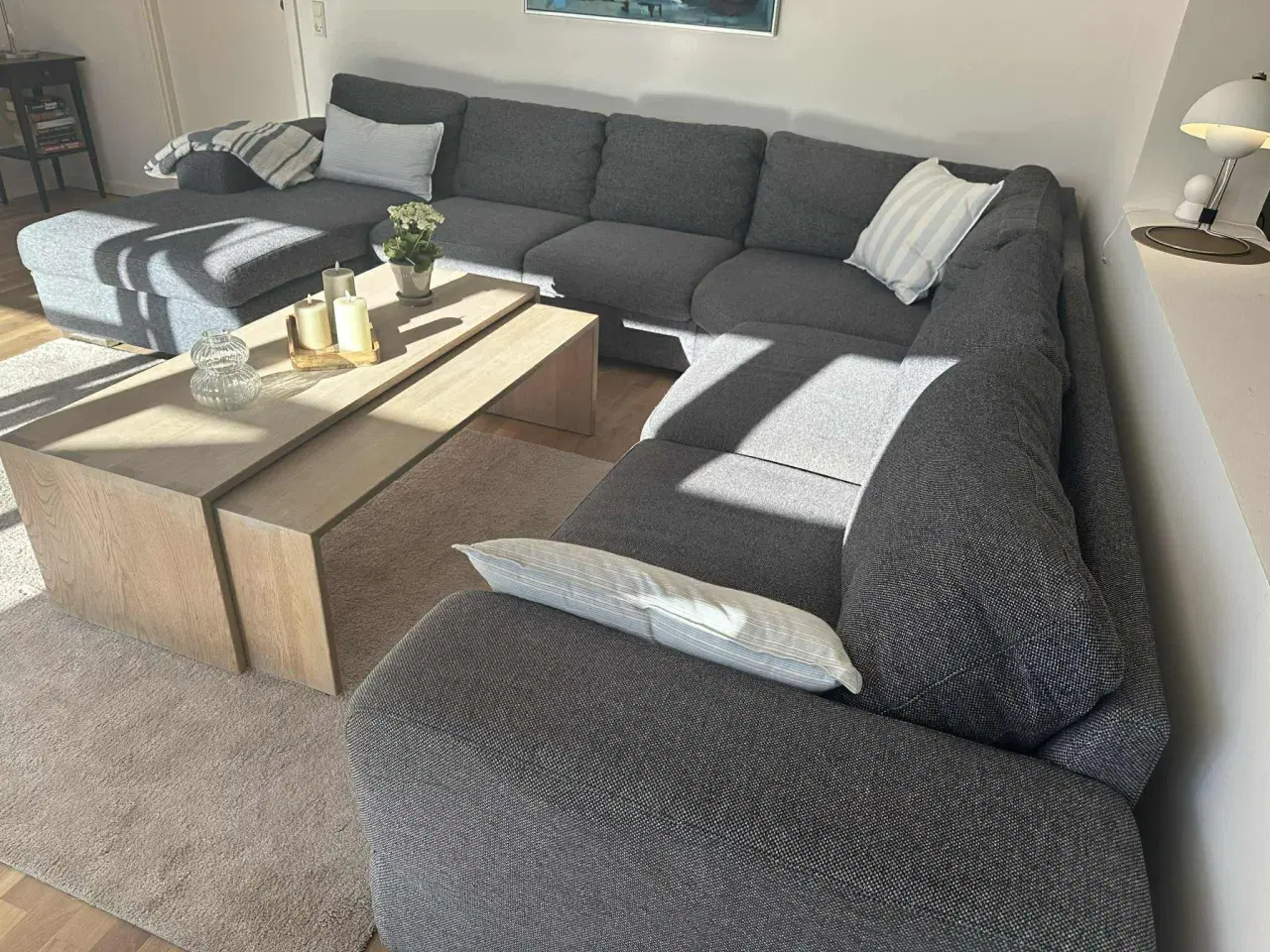 Billede 2 - U Sofa ,mærke umbria. 330x300 Ny pris ca 22000kr
