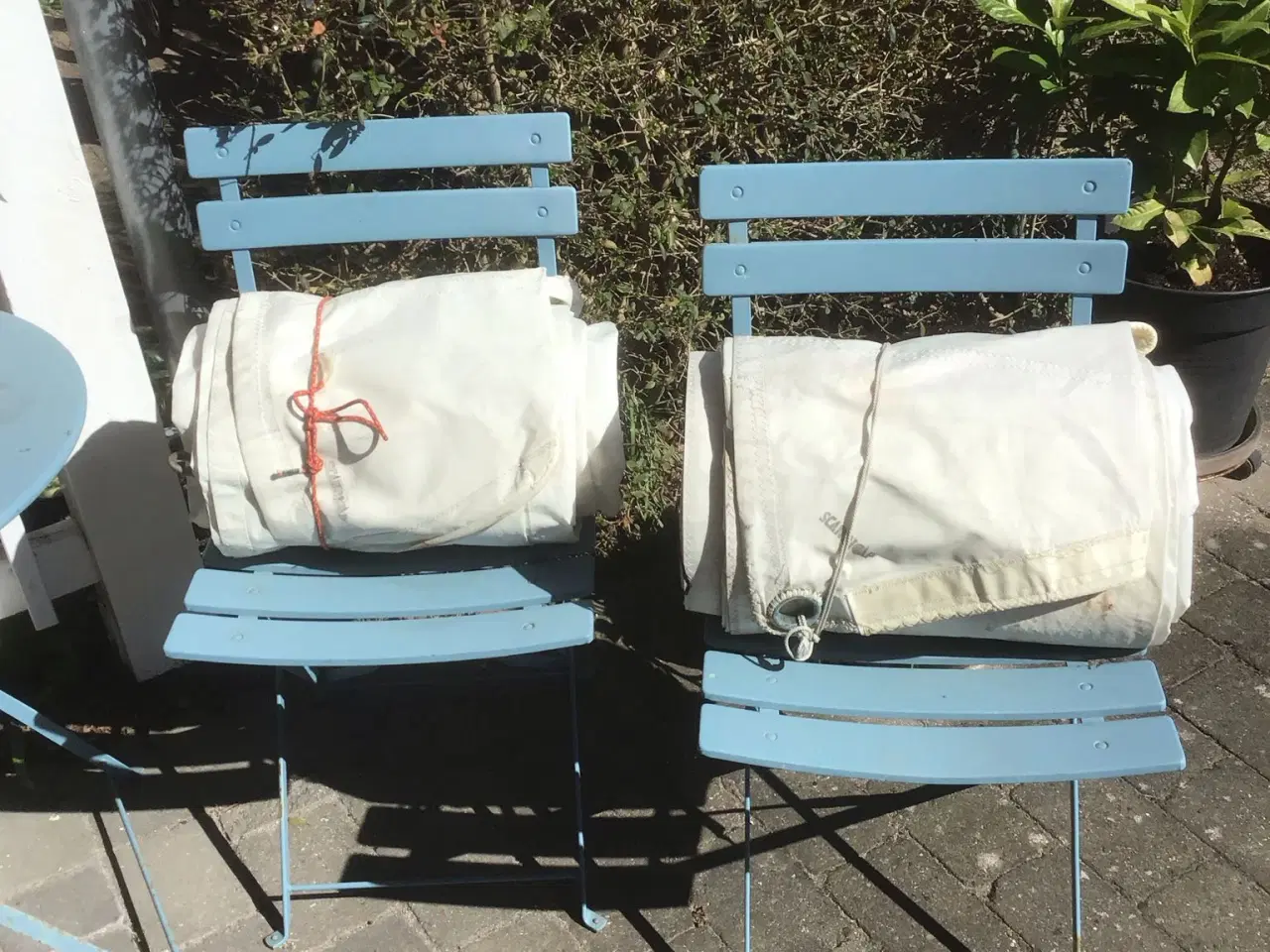 Billede 1 - Genuaer 2 STK. ( Soldækken ).