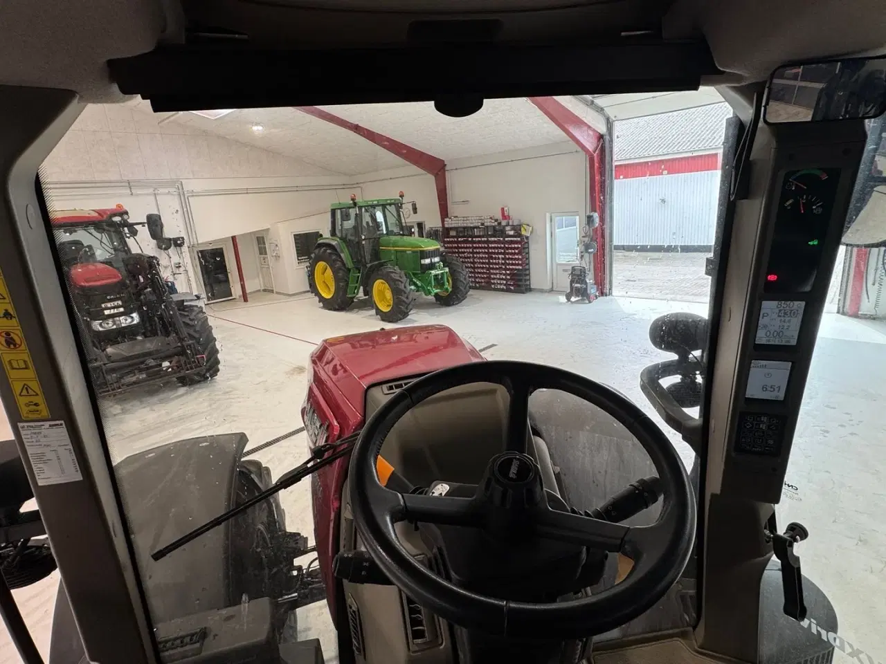 Billede 17 - Case IH PUMA 240 CVXDRIVE ALT I UDSTYR! KUN 800 TIMER OG MED TRIMBLE GPS!