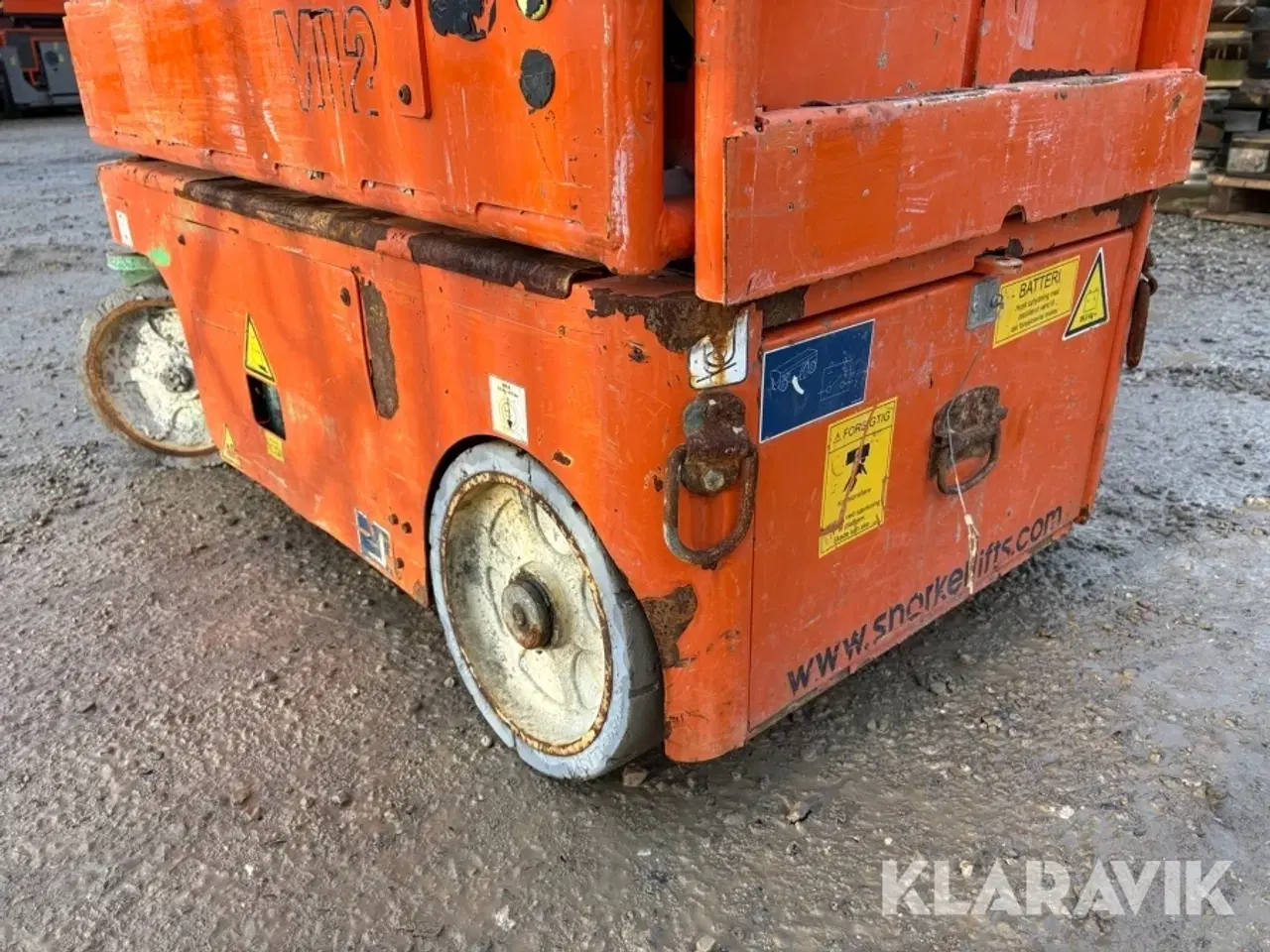 Billede 5 - Søjlelift Snorkel M12