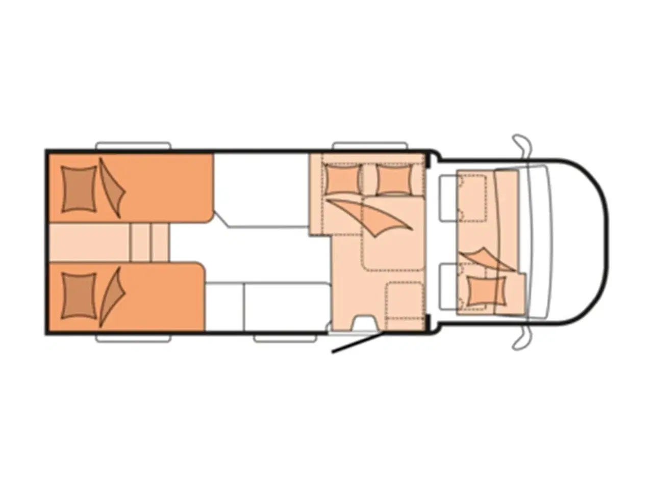 Billede 14 - 2026 - Hobby Prestige T 710 GE Aut.   Top lækker nyhed fra Hobby Autocamper fra Hinshøj caravan