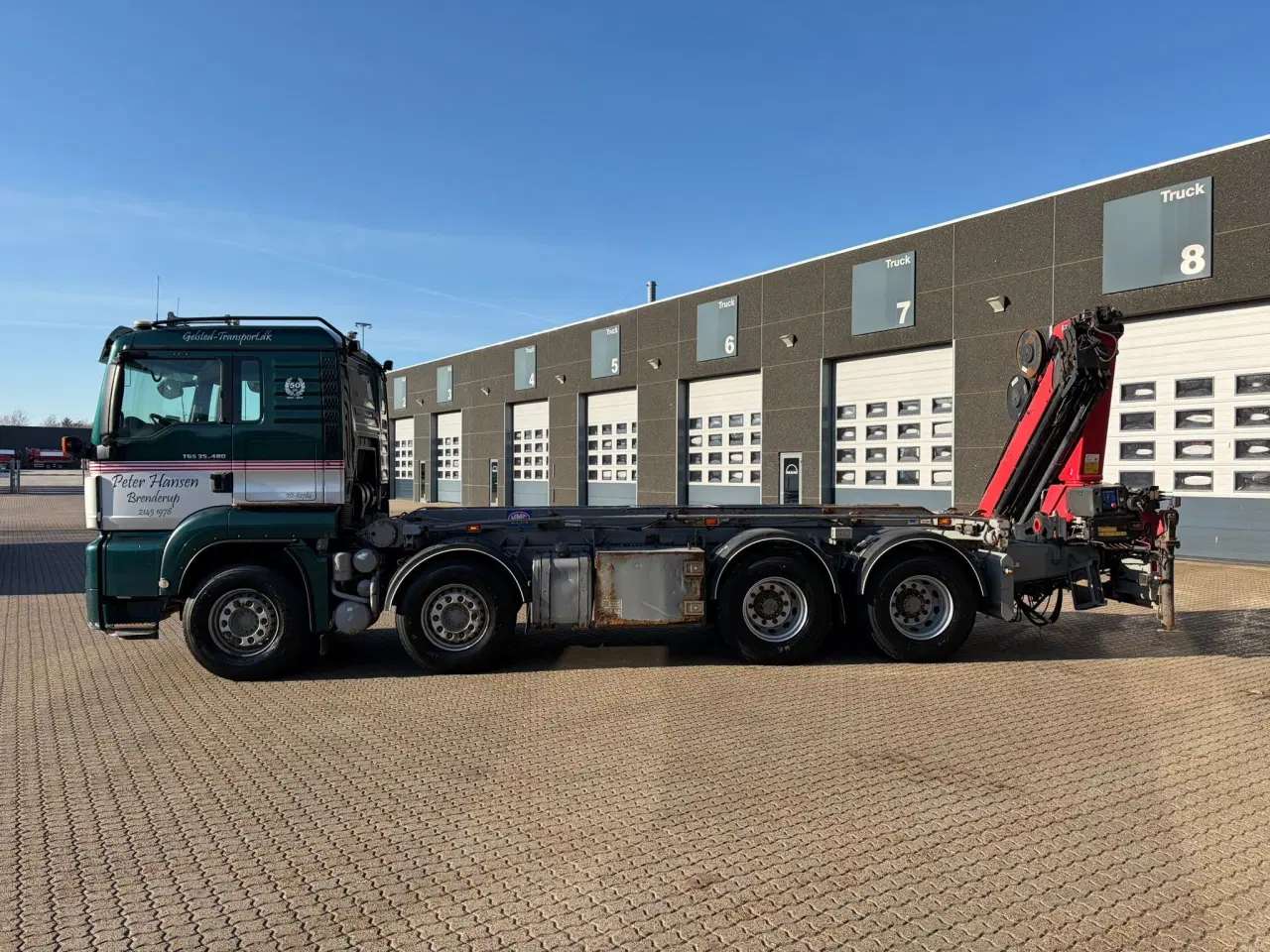 Billede 7 - MAN TGS 35.480 8X4 BL, Hejs-kran