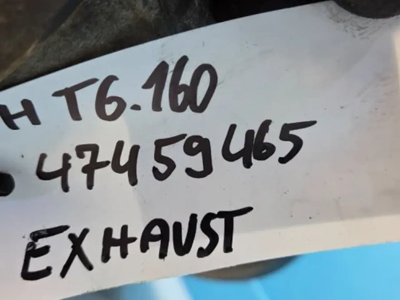 Billede 6 - New Holland T6.160 Udstødningsrør 47459465