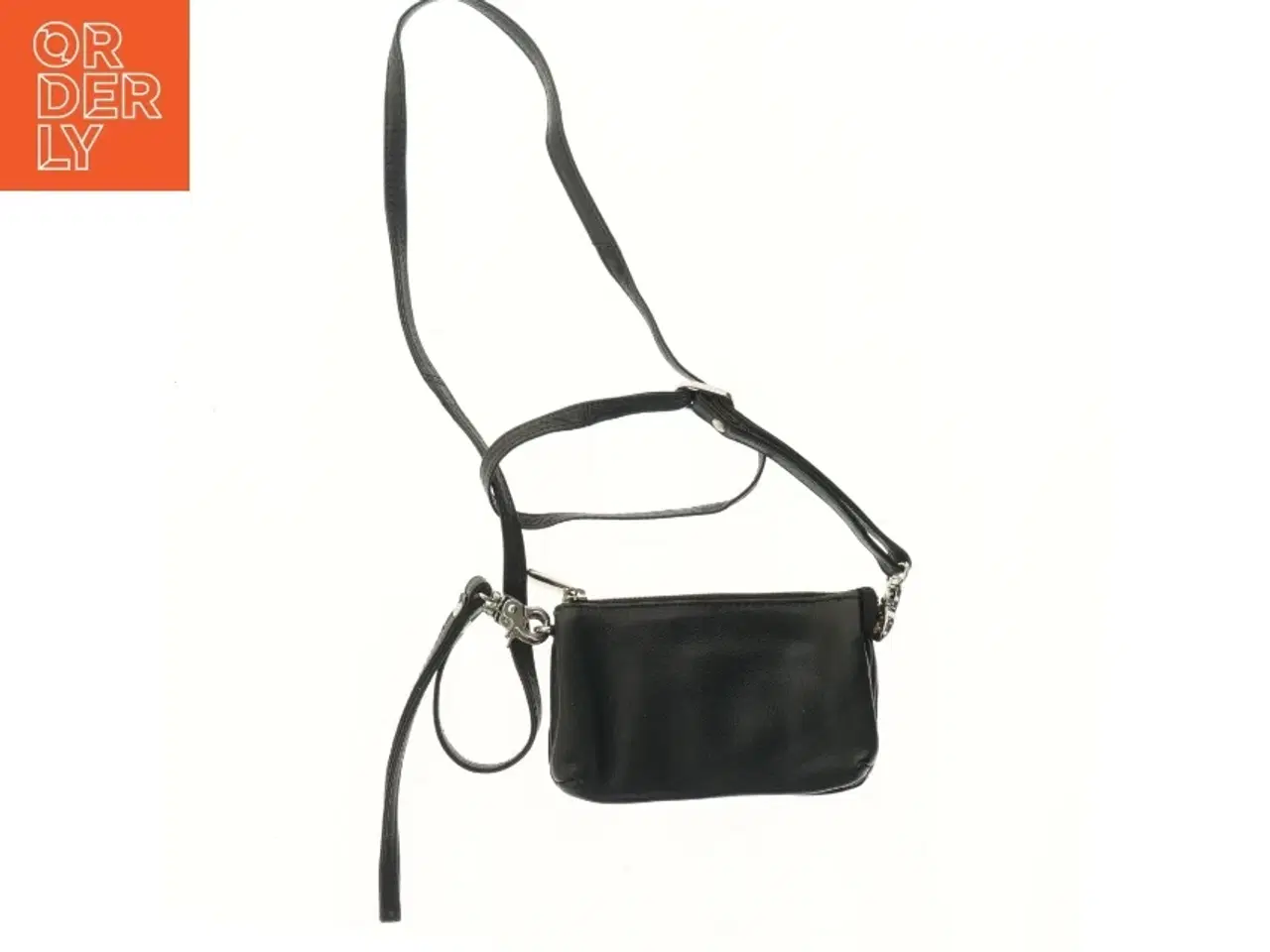 Billede 3 - Sort crossbody taske (str. 16x10 cm)