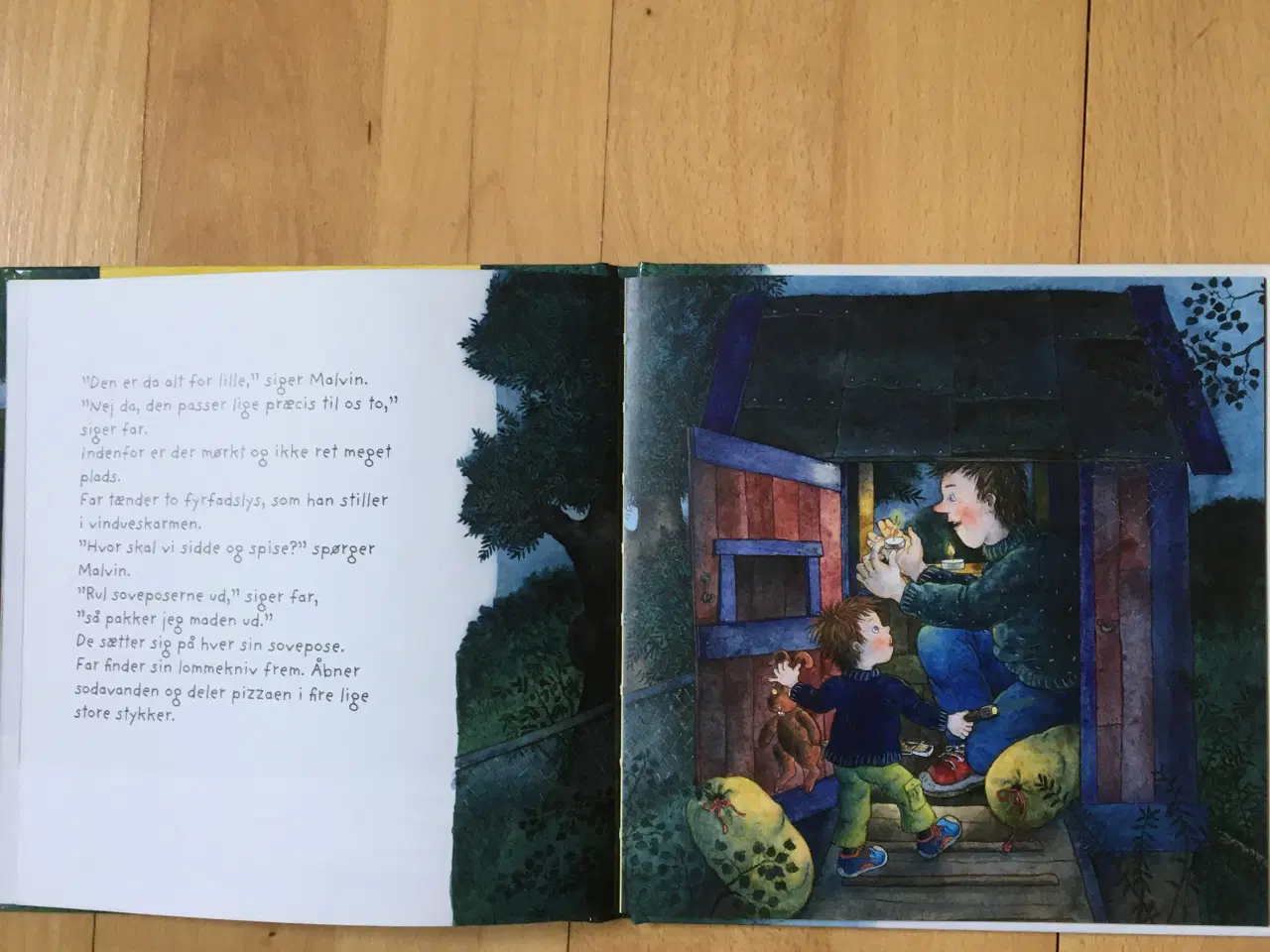 Billede 3 - Børnebog ”Malvin i den vilde natur