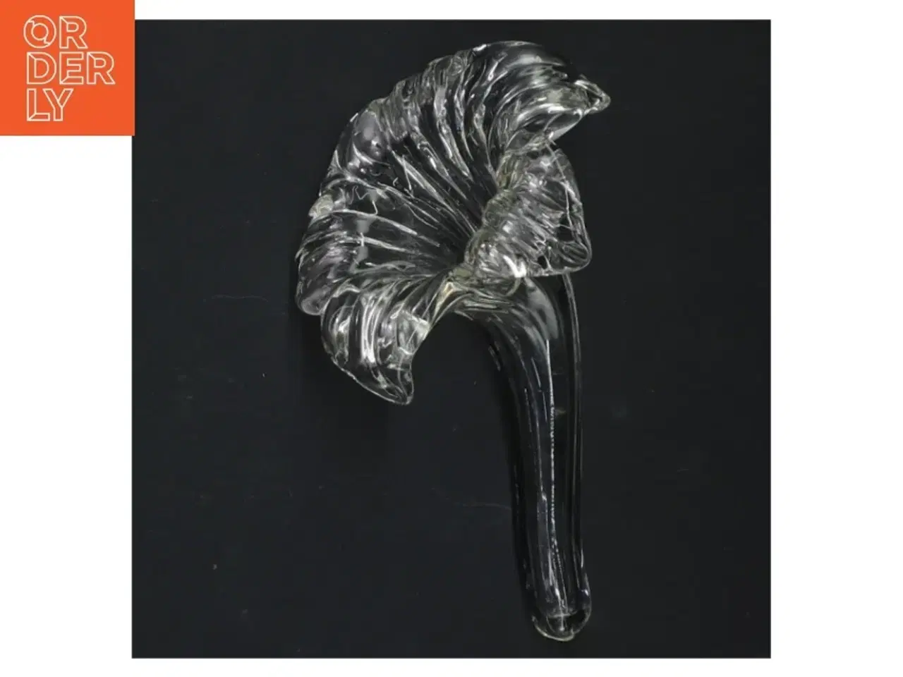 Billede 3 - Glassblomst vase / dekoration (str. Længde, 13,5 cm)