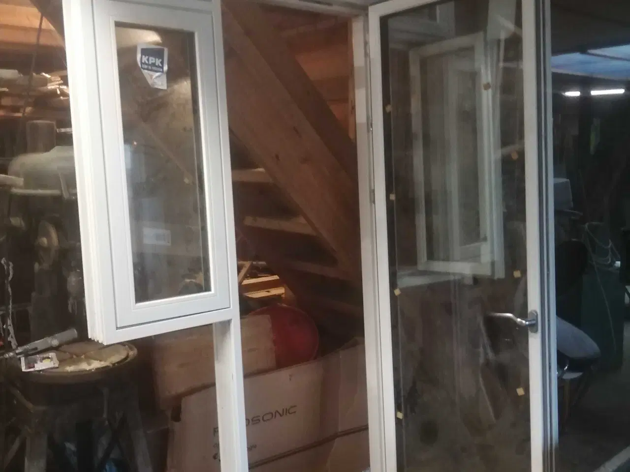 Billede 2 - Terrassedørsparti. Træ alu. 