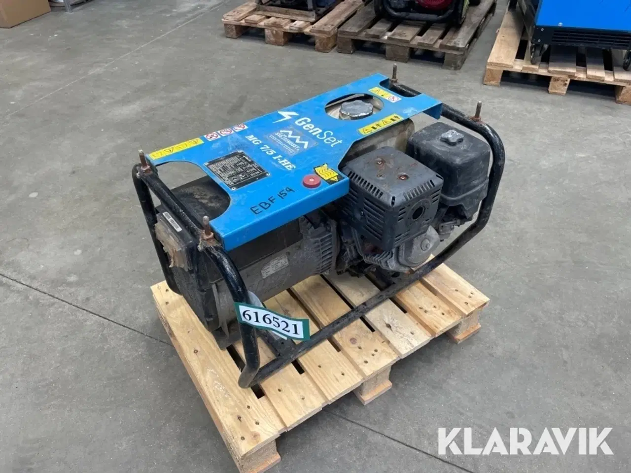 Billede 1 - Generator Genset MG 7/5I-HE
