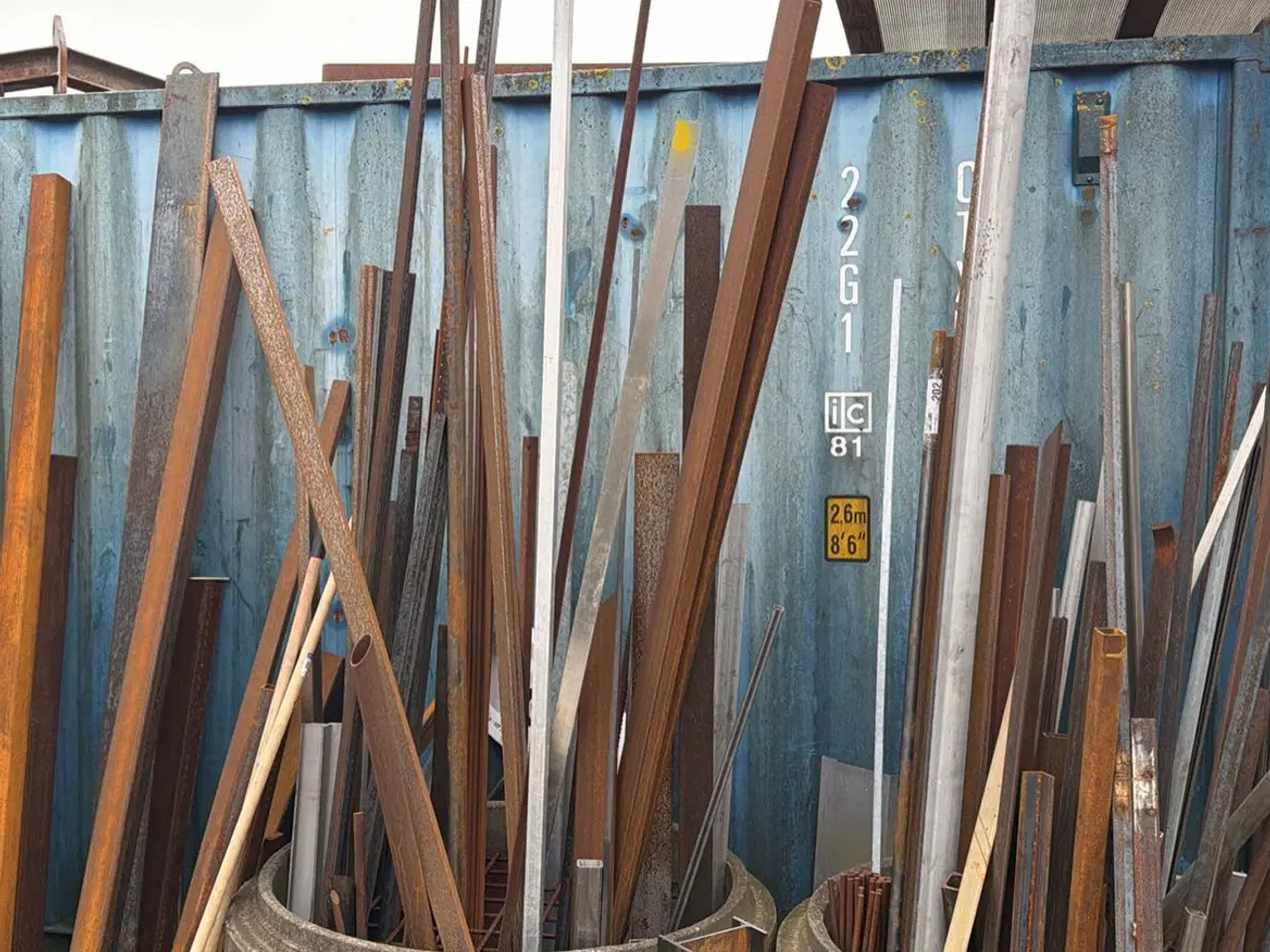 Billede 1 - Stål lager skal tømmes!