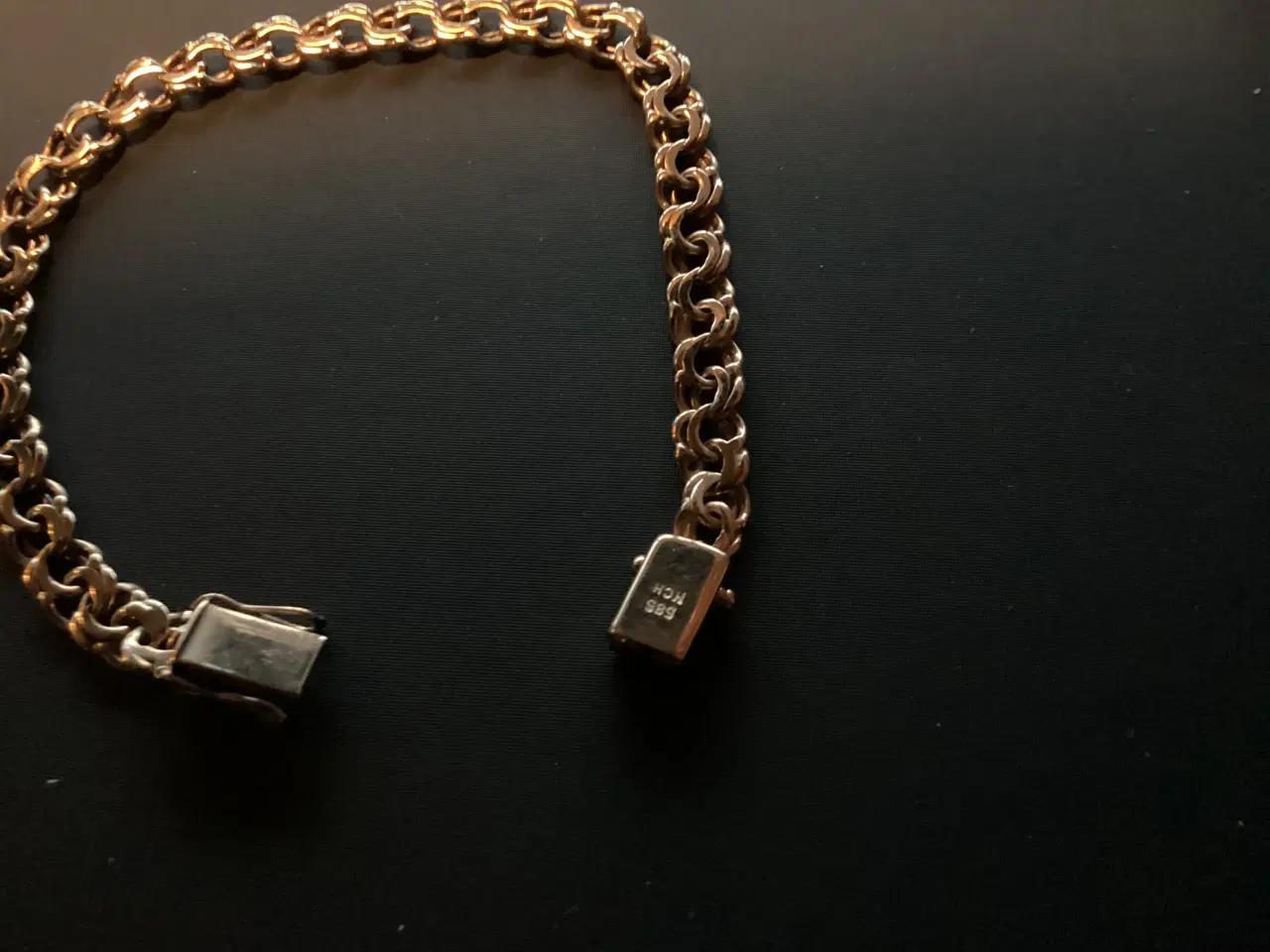 Billede 2 - Bischmarksarmbånd  af 14 karat guld