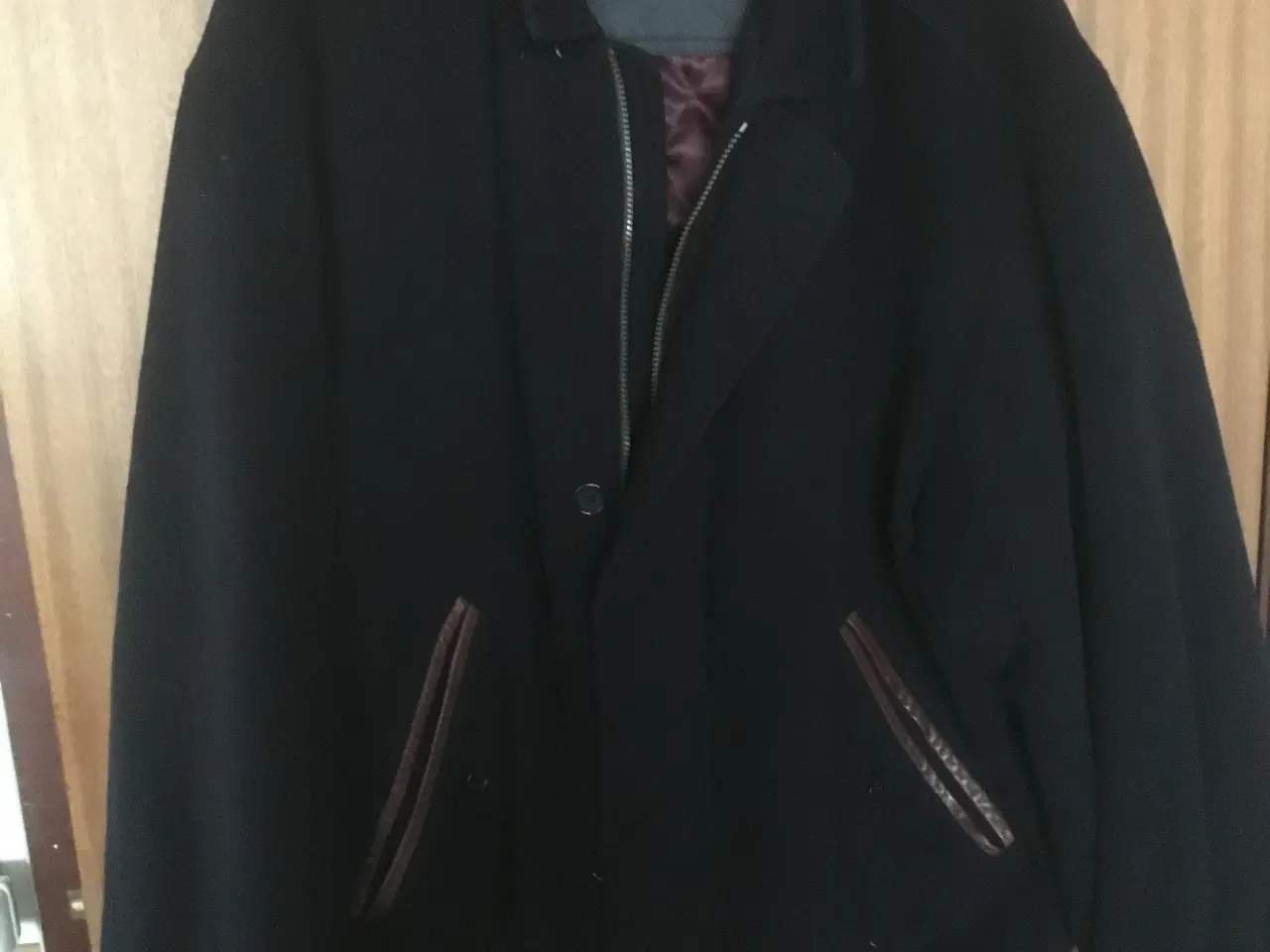 Billede 1 - “Melka” marine uldjakke vatt.foer