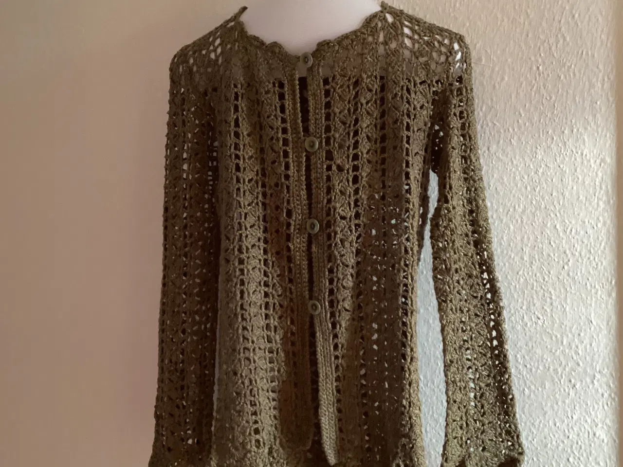 Billede 1 - Hæklet cardigan