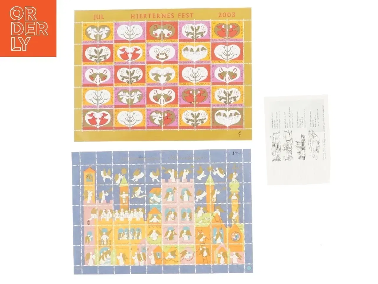 Billede 2 - Julemærker (str. 26x18 cm)