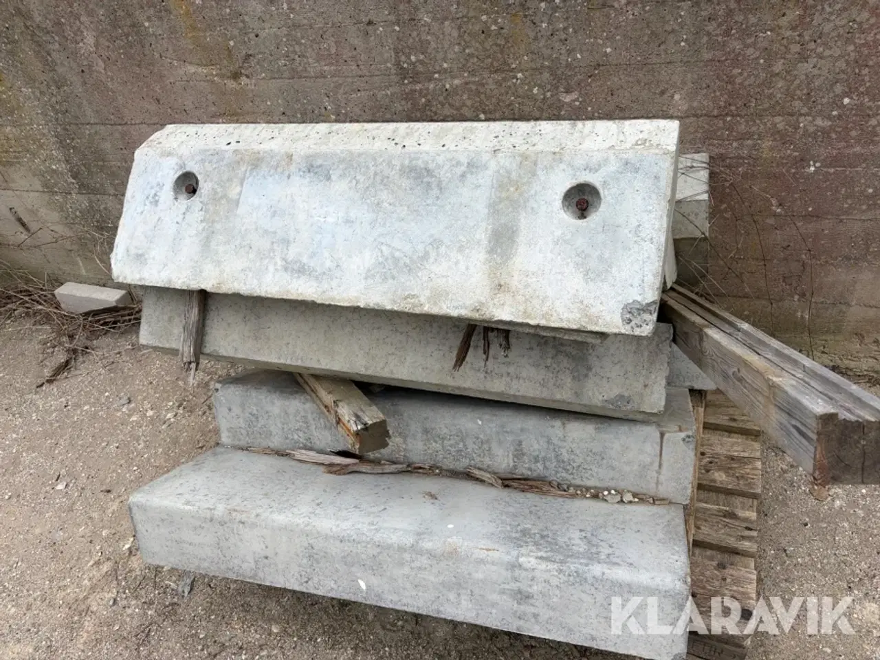 Billede 3 - Beton trappetrin 18 stykker