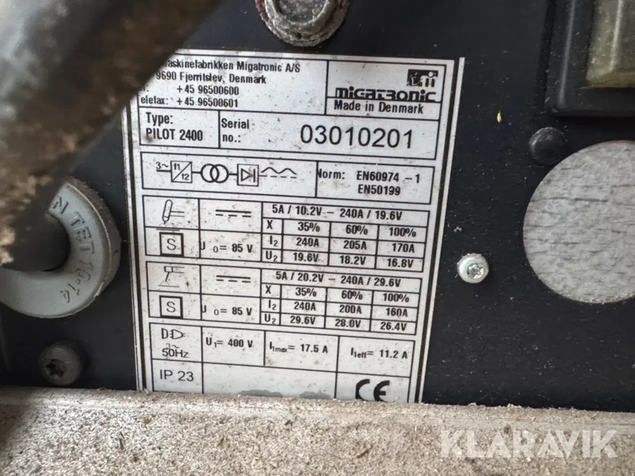 Billede 4 - Tig Svejser Migatronic Pilot-2400