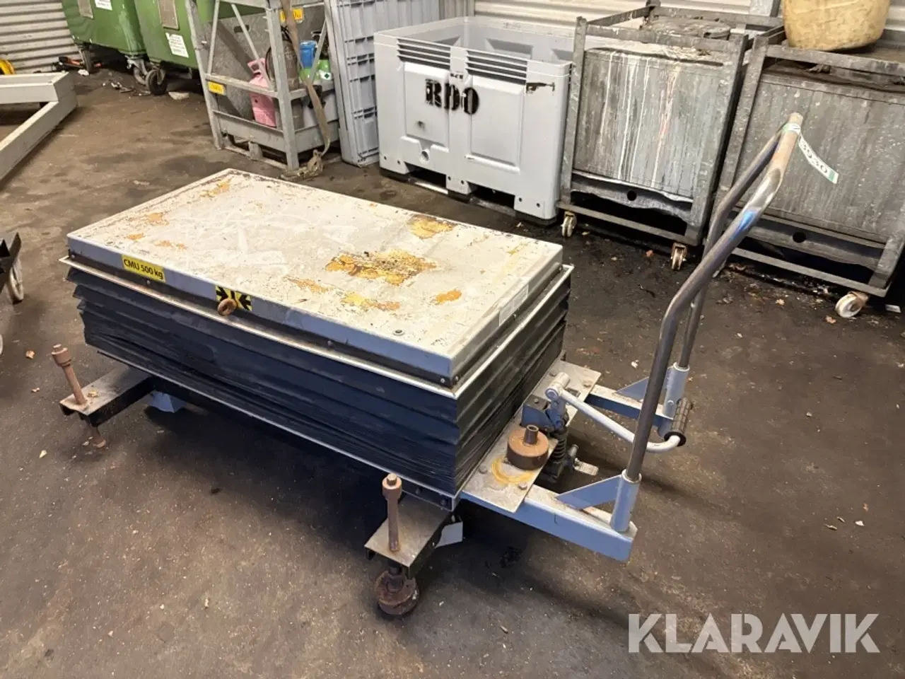 Billede 4 - Batteriløftebord GILLET GROUP - 500 kg