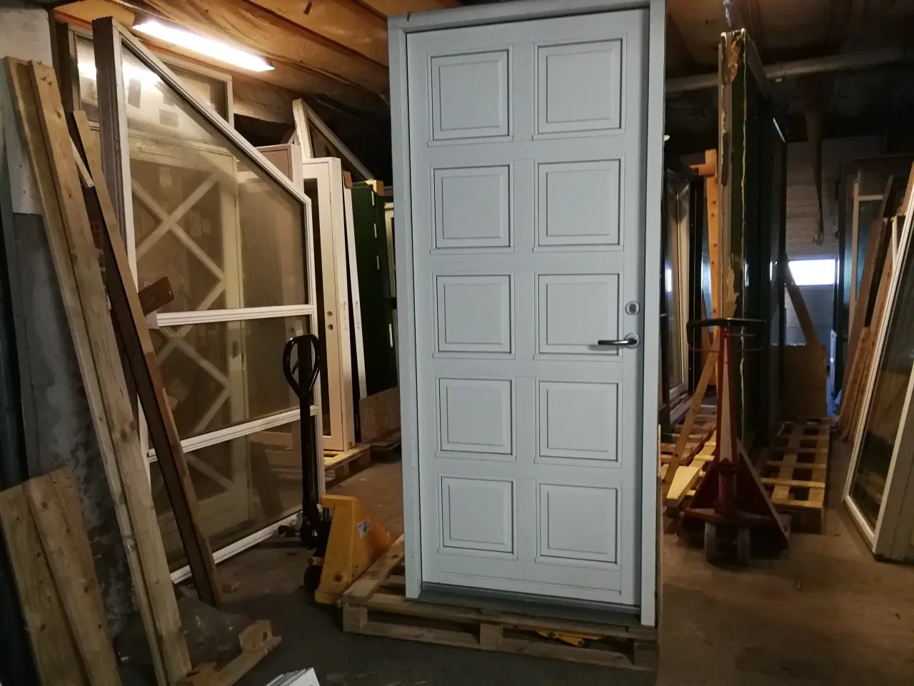 Billede 1 - FLOT FACADEDØR M/10 FYLDNINGER 92,8x214,3, KR 3800