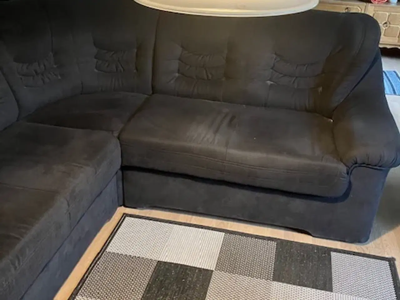 Billede 2 - Mørk Hjørnesofa sælges