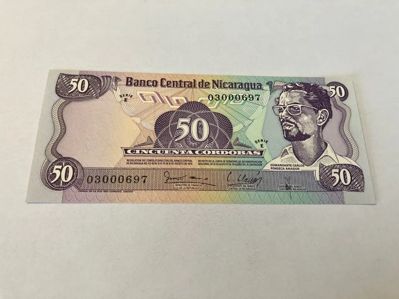 Billede 1 - 50 Cordobas Nicaragua