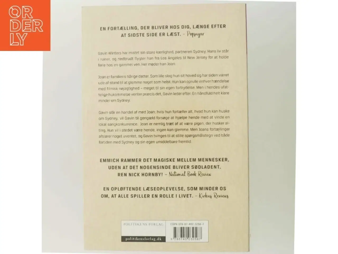 Billede 3 - Fordele og ulemper ved at huske : roman af Val Emmich (Bog)