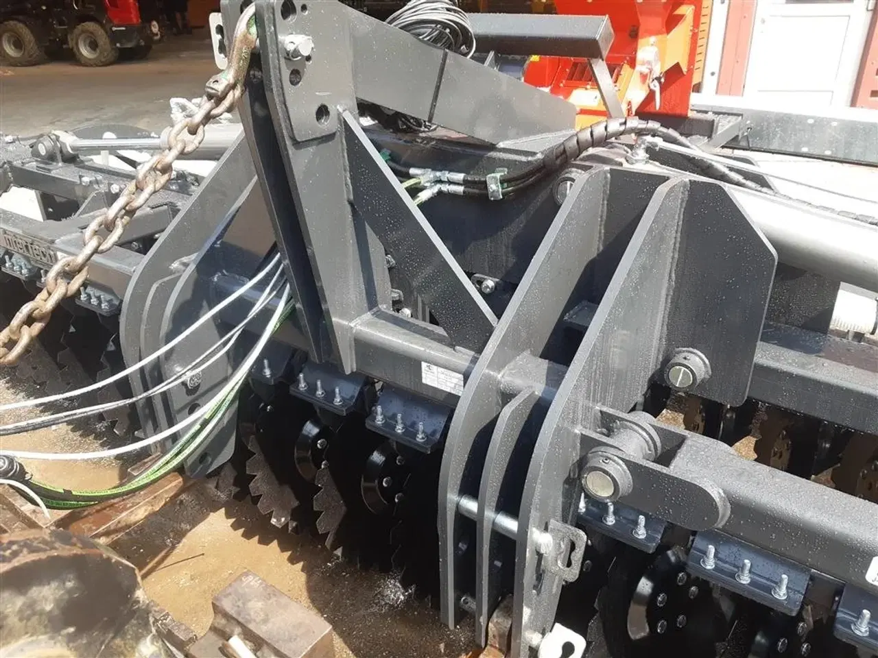Billede 7 - Intertech disc harve med frø udstyr