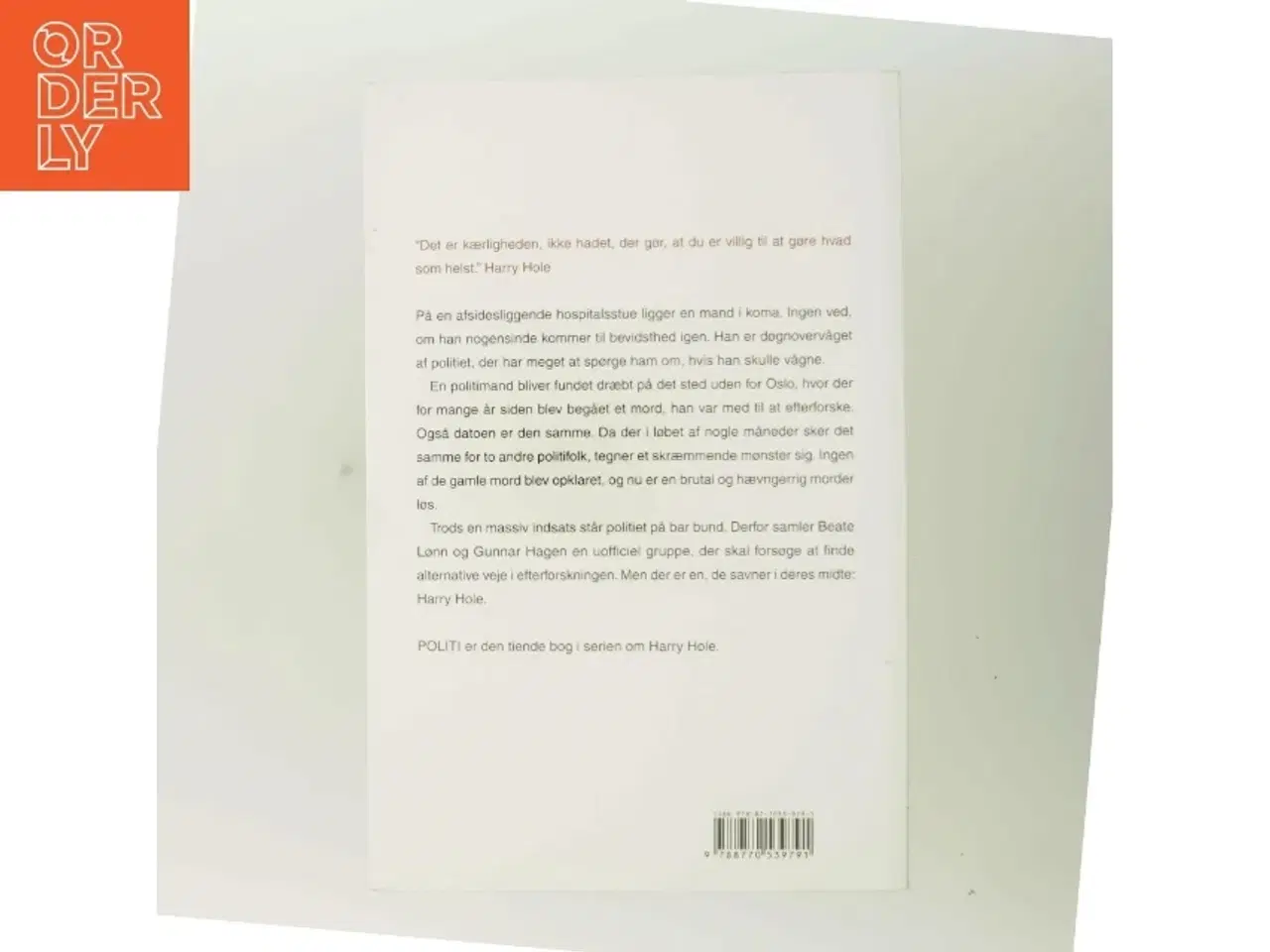 Billede 3 - Politi af Jo Nesbø (Bog)