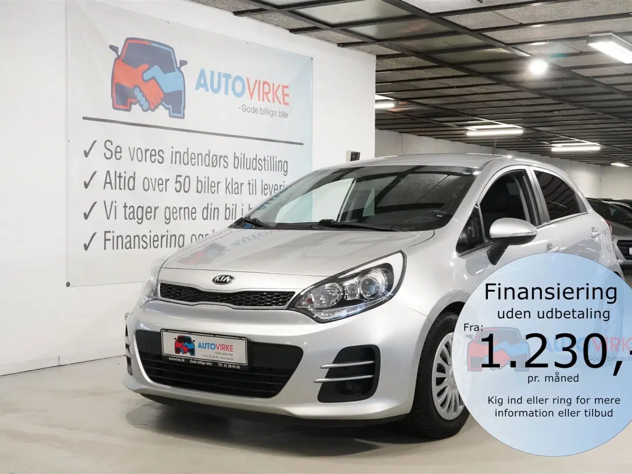 Billede 1 - Kia Rio 1,4 CRDI Premium 90HK 5d 6g