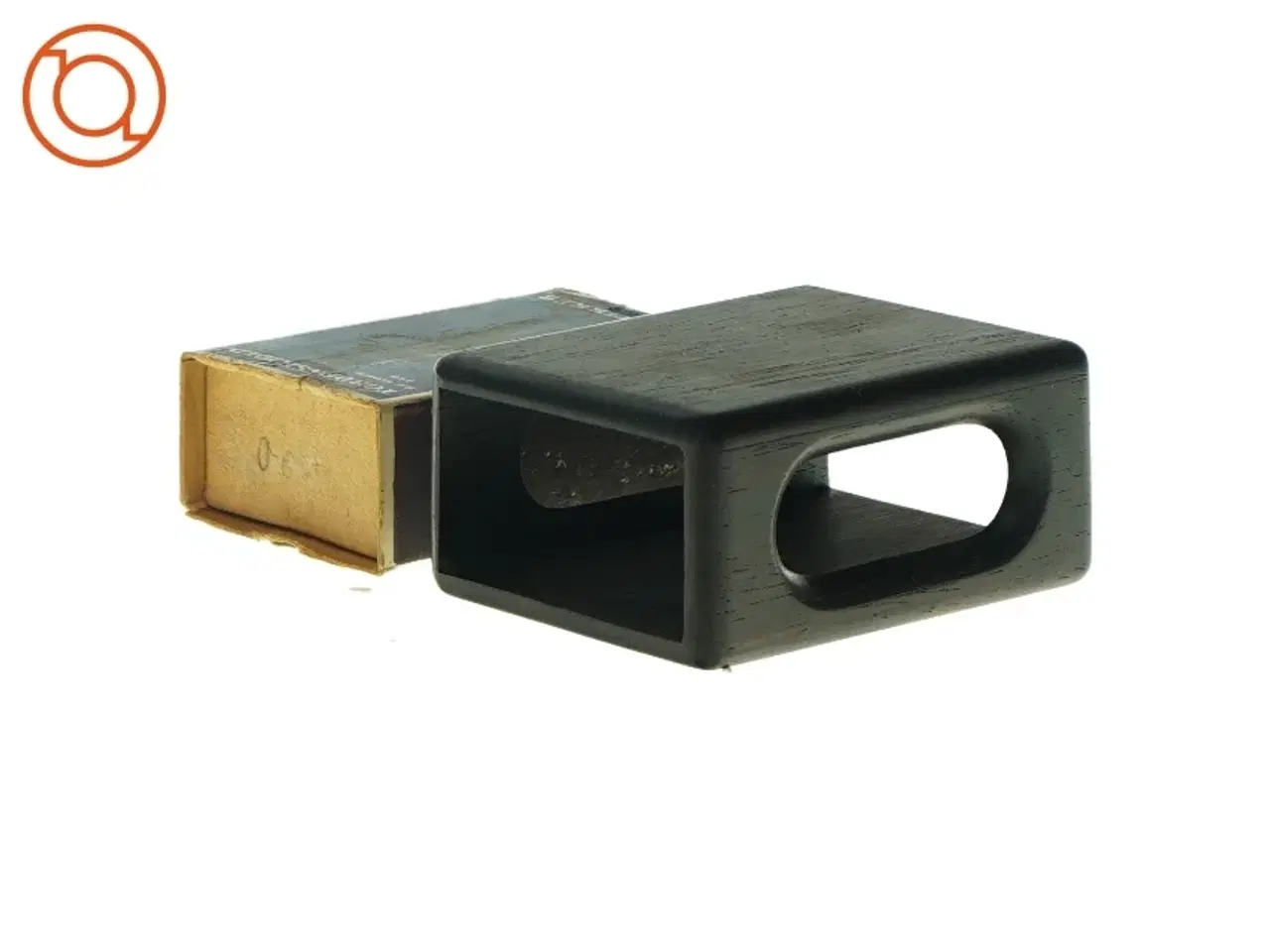 Billede 4 - Tændstiksæske holder i palisander (str. 11 x 8 x 5cm)
