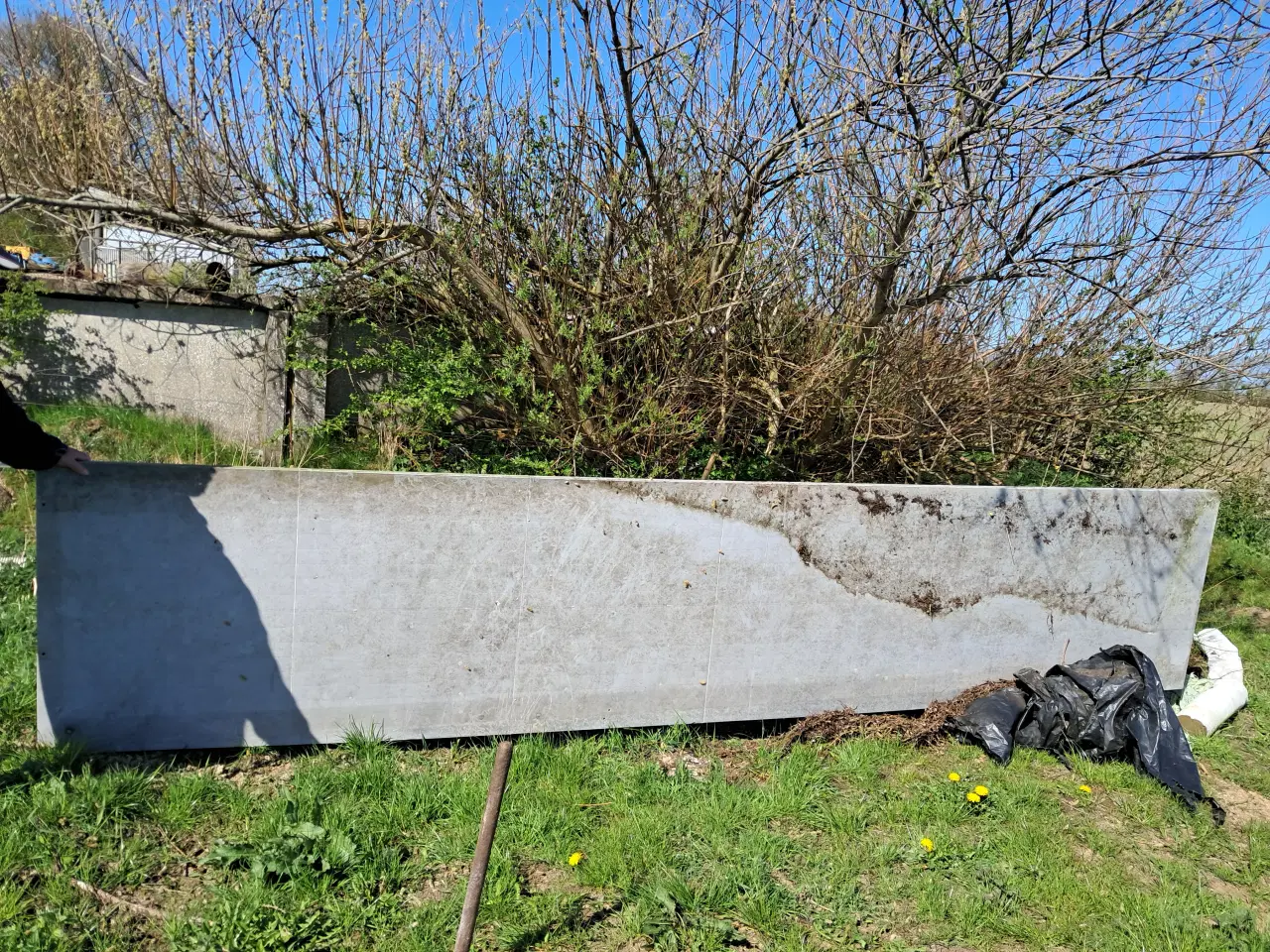 Billede 1 - Plastik plader til højbed