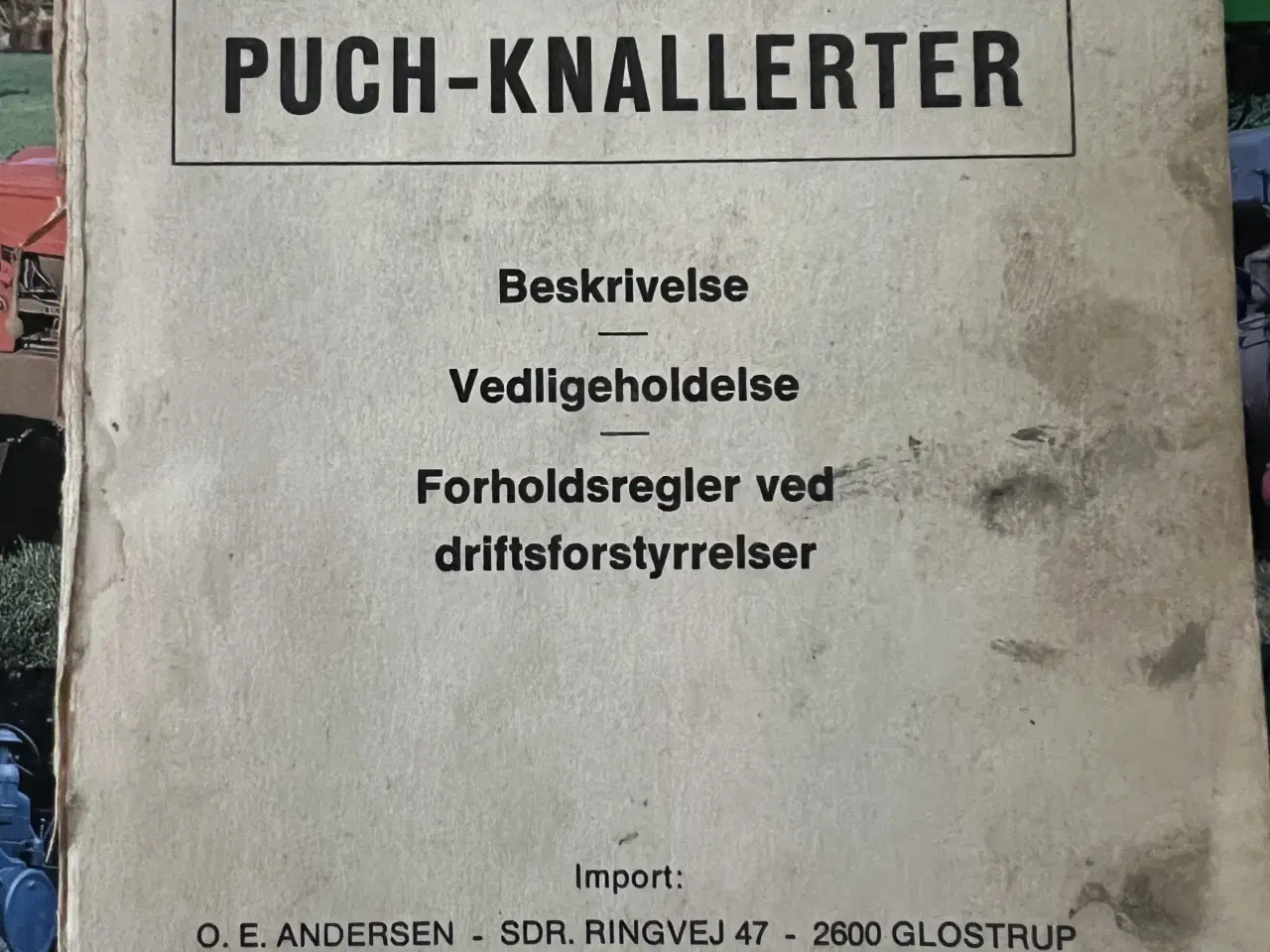 Billede 1 - Instruktionsbog Puch Maxi