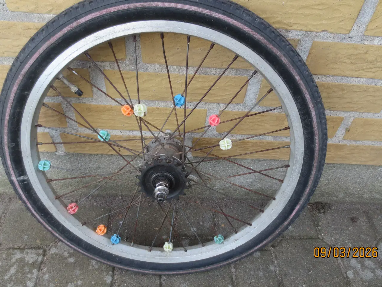 Billede 1 - 1 stk Baghjul 20 tommer med 3 Gear Nexus og dæk