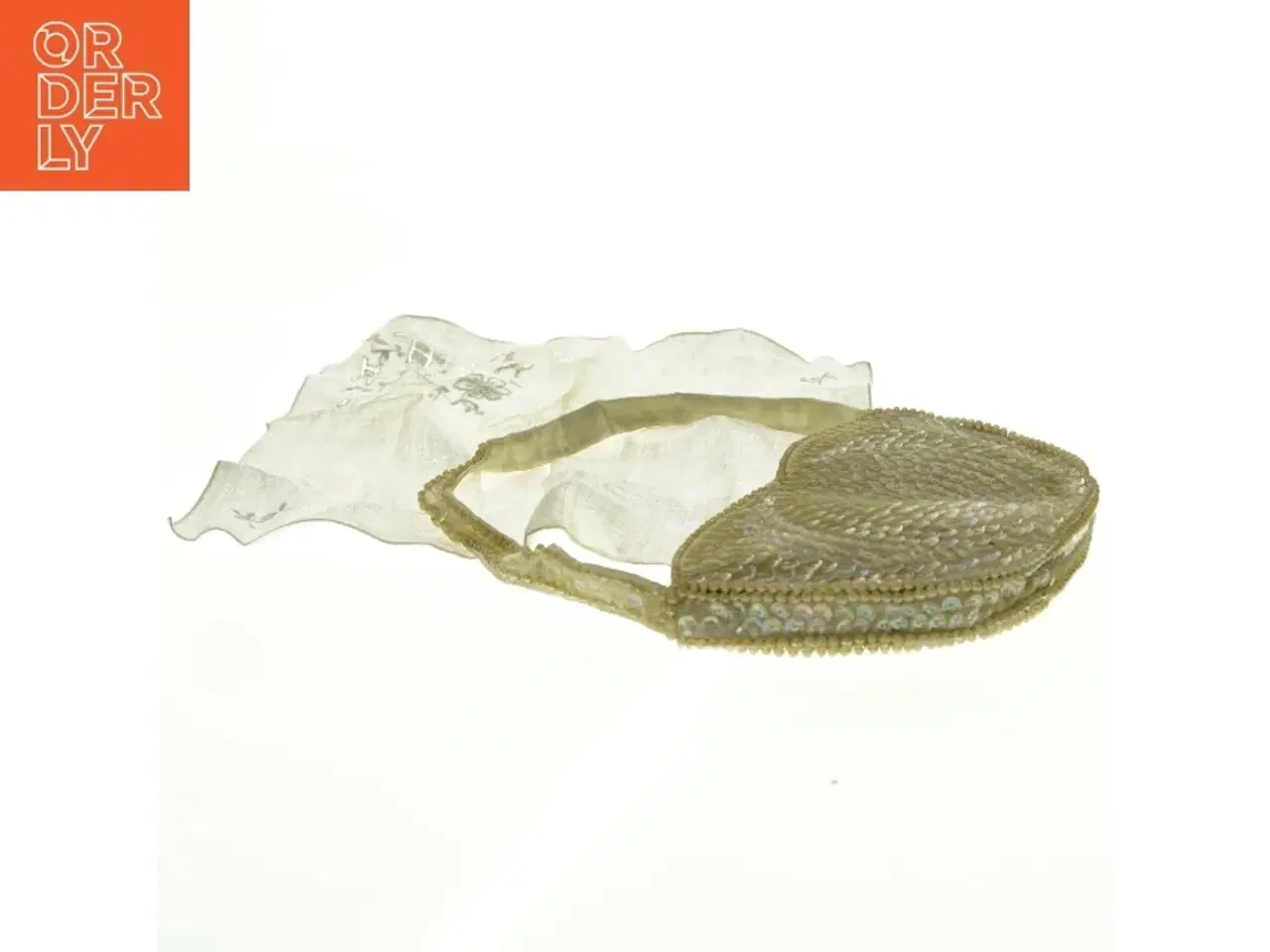 Billede 2 - Perlebroderet vintage taske