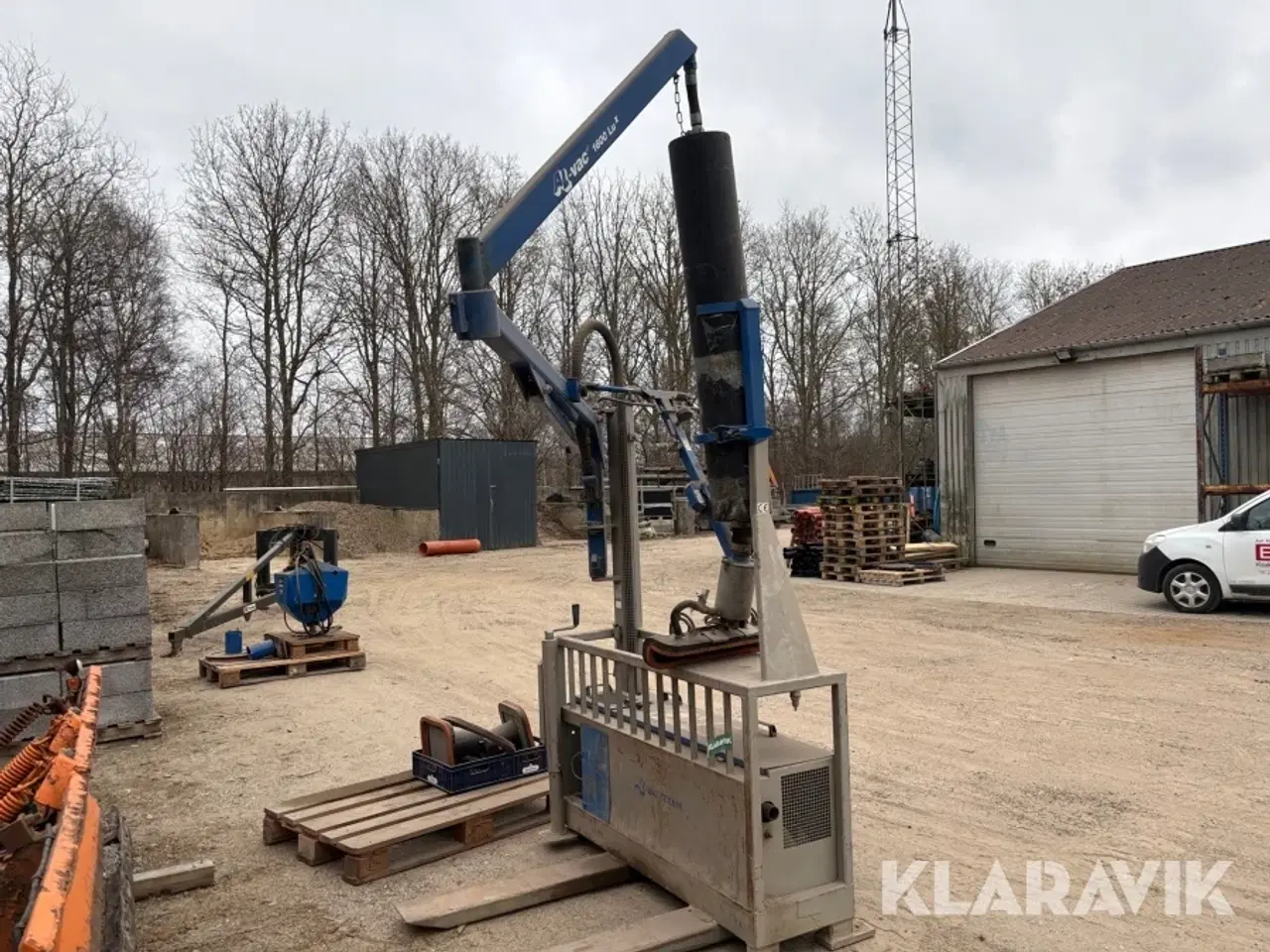 Billede 2 - Kantstensløfter Alvac 1600 Lux vakuum