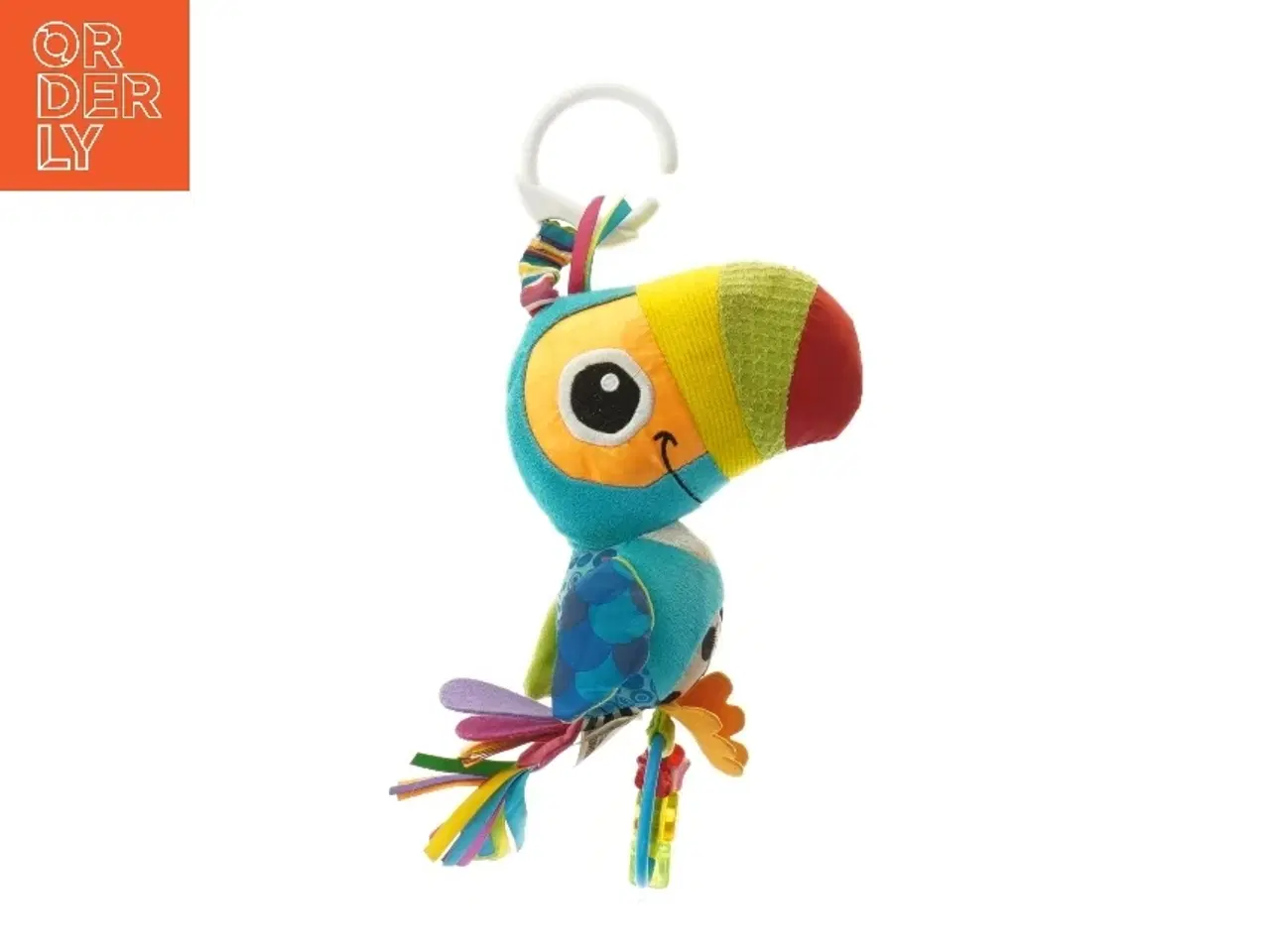 Billede 2 - Tøjdyr formet som en papegøje fra Lamaze (str. 36 cm)