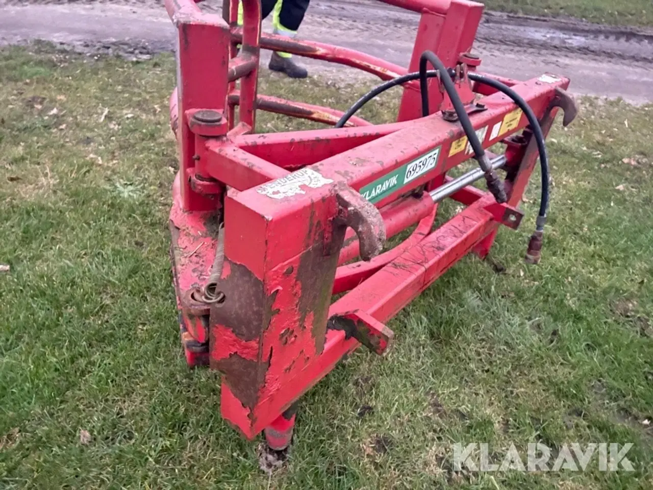 Billede 3 - Balletang Fliegl - med euro beslag