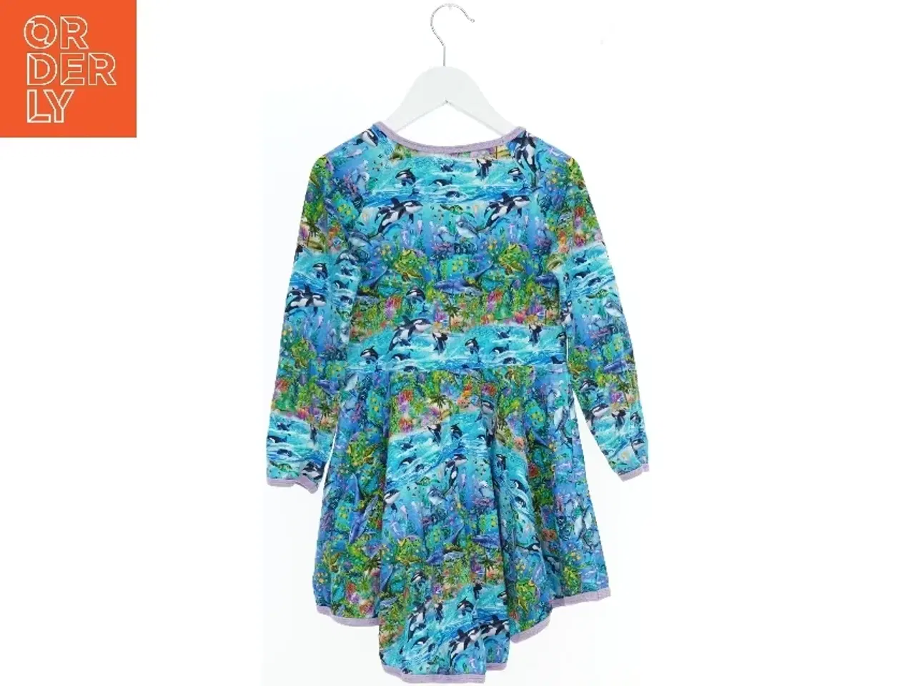 Billede 2 - Langærmet kjole med havtema fra Mini Royals (str. 122)