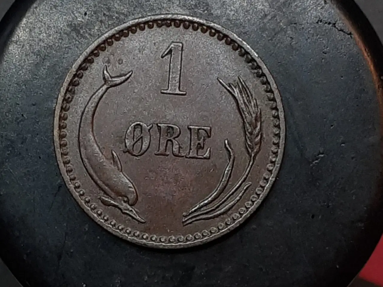 Billede 2 - 1 øre 1902, flot mønt