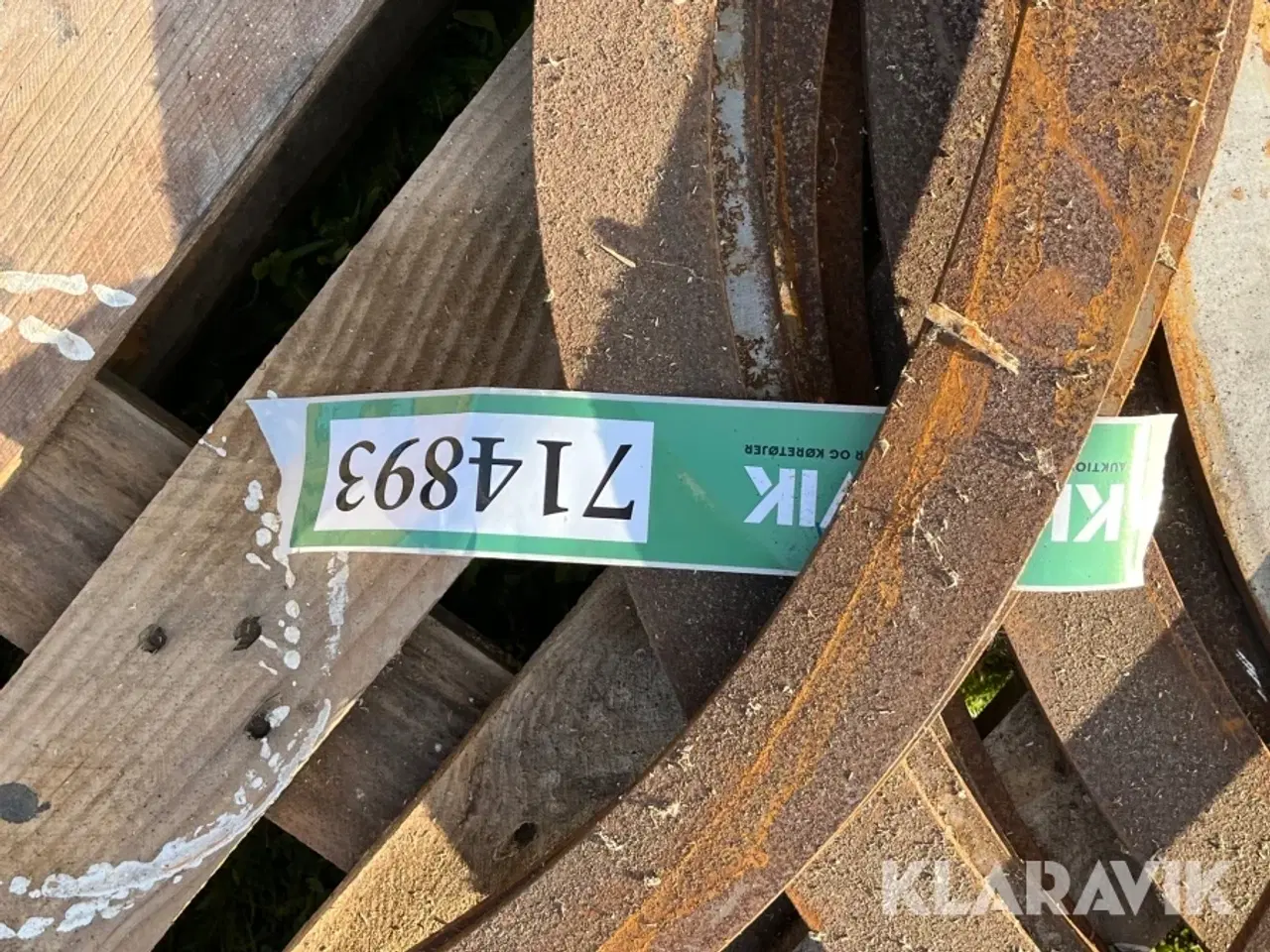 Billede 9 - Risteskovl til gravemaskine