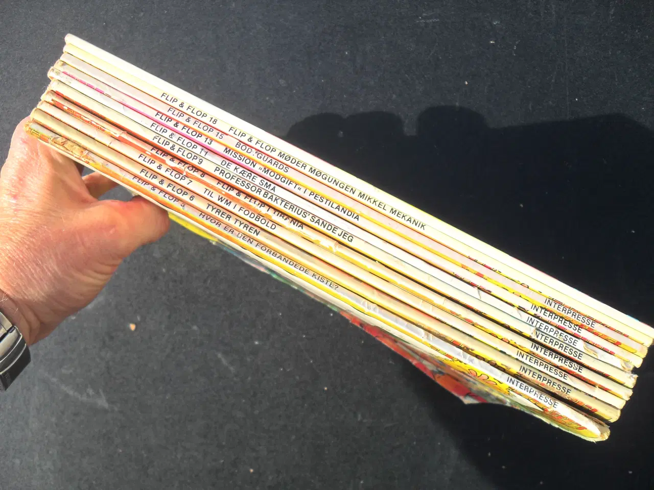 Billede 3 - flip og flop nr. 3,6,7,8,9,11,13,15 + gak gak gade